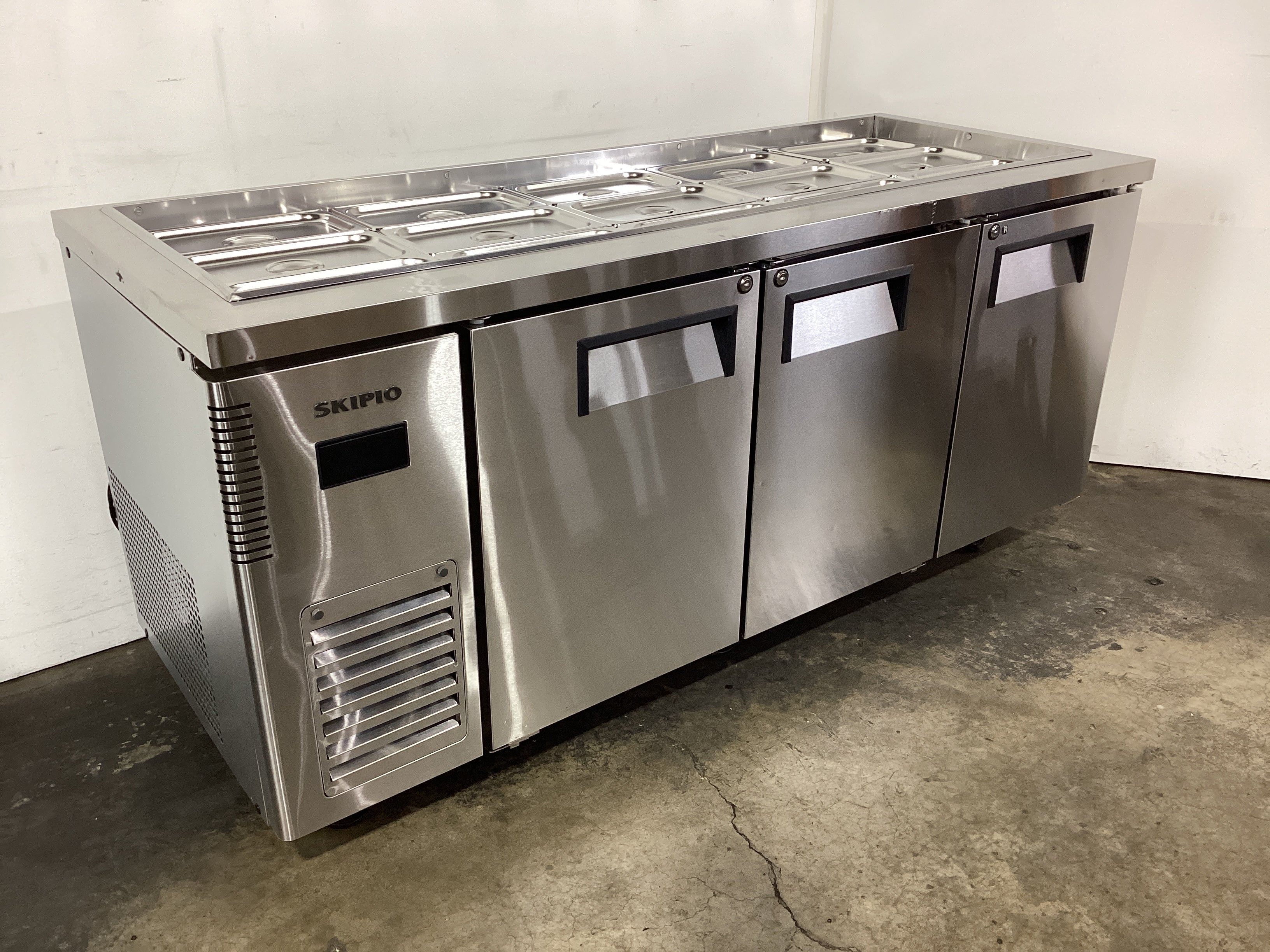 Skipio SSR18-3 Salad Prep Fridge - 789863