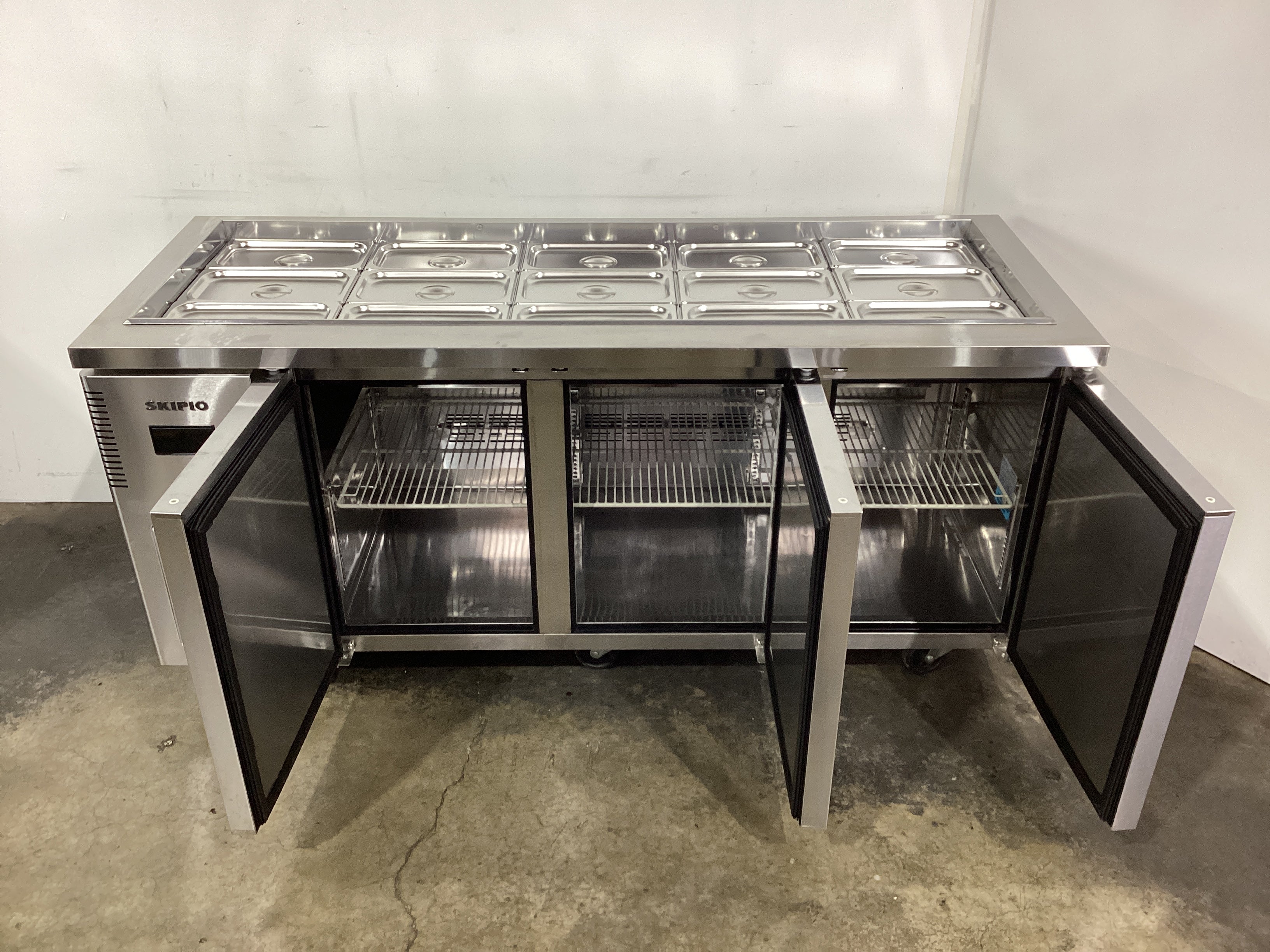Skipio SSR18-3 Salad Prep Fridge - 789863