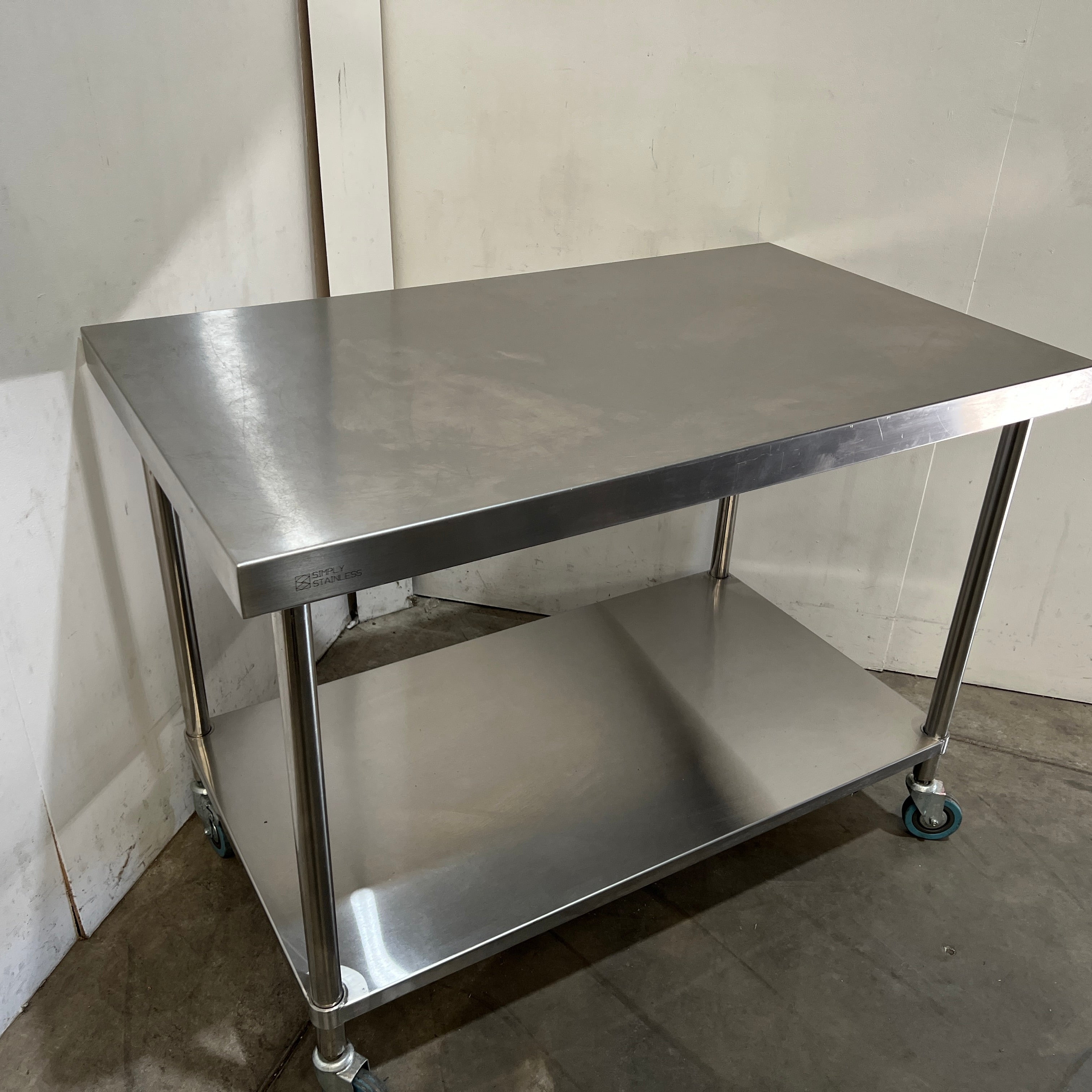 Simply Stainless SS03.7.1200 Mobile Work Bench - 798680