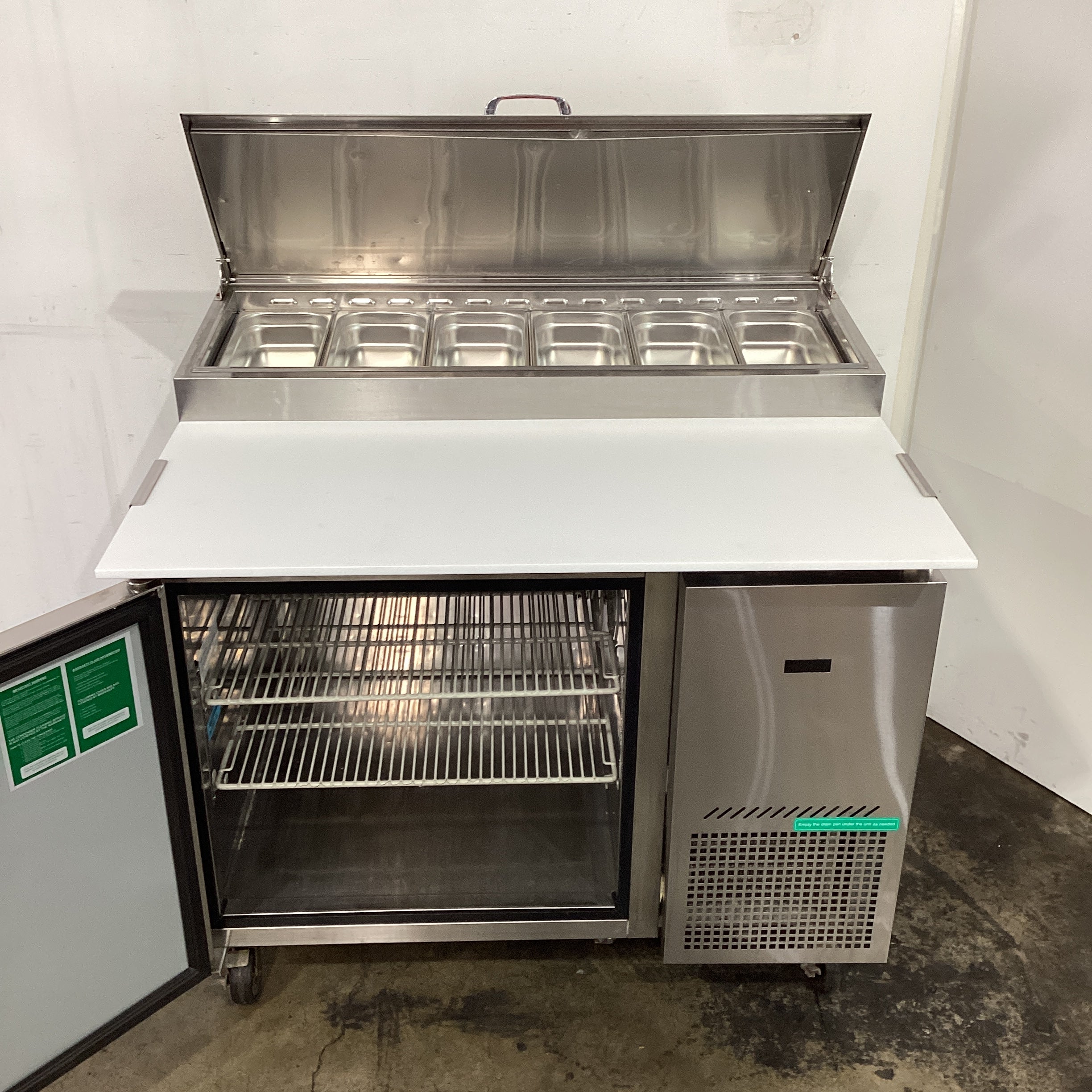 Turbo Air CTPR-44SD Pizza Prep Fridge - 799260