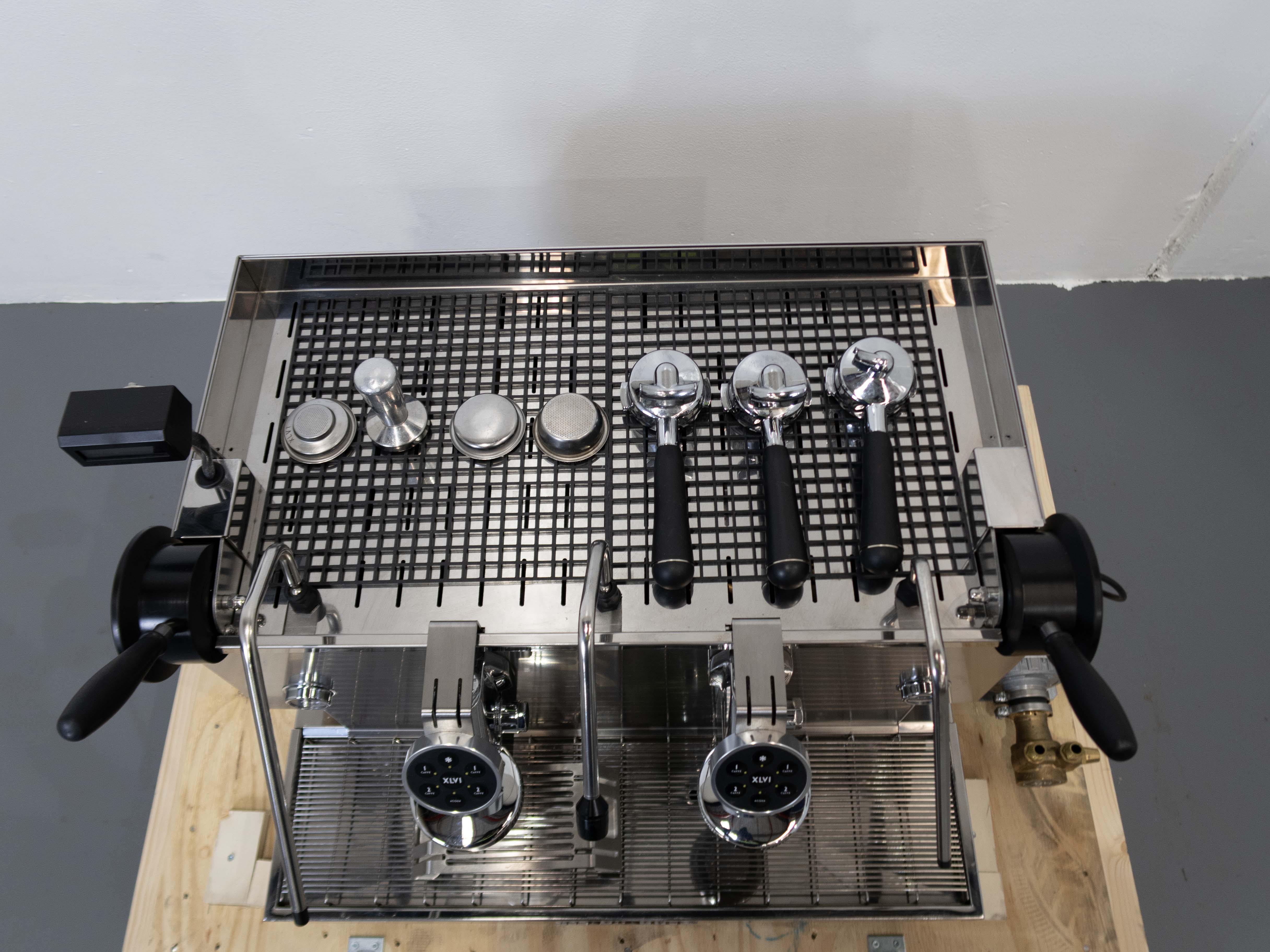 XLVI Steamhammer Elettronica Volumetric 2 Group Coffee Machine - 800696