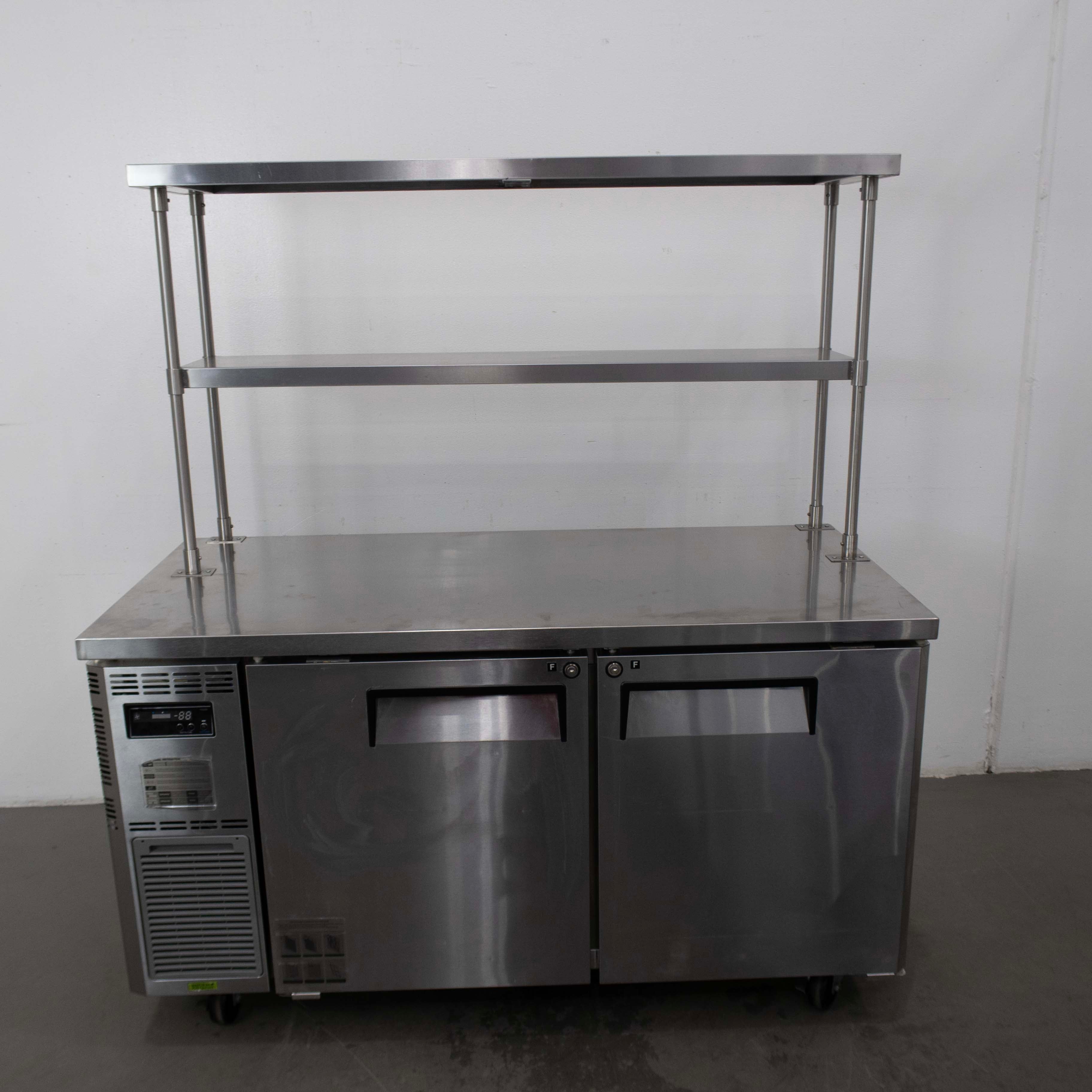 Turbo Air KUF15-2-N Underbench Freezer with 2 Tier Shelves - 805300