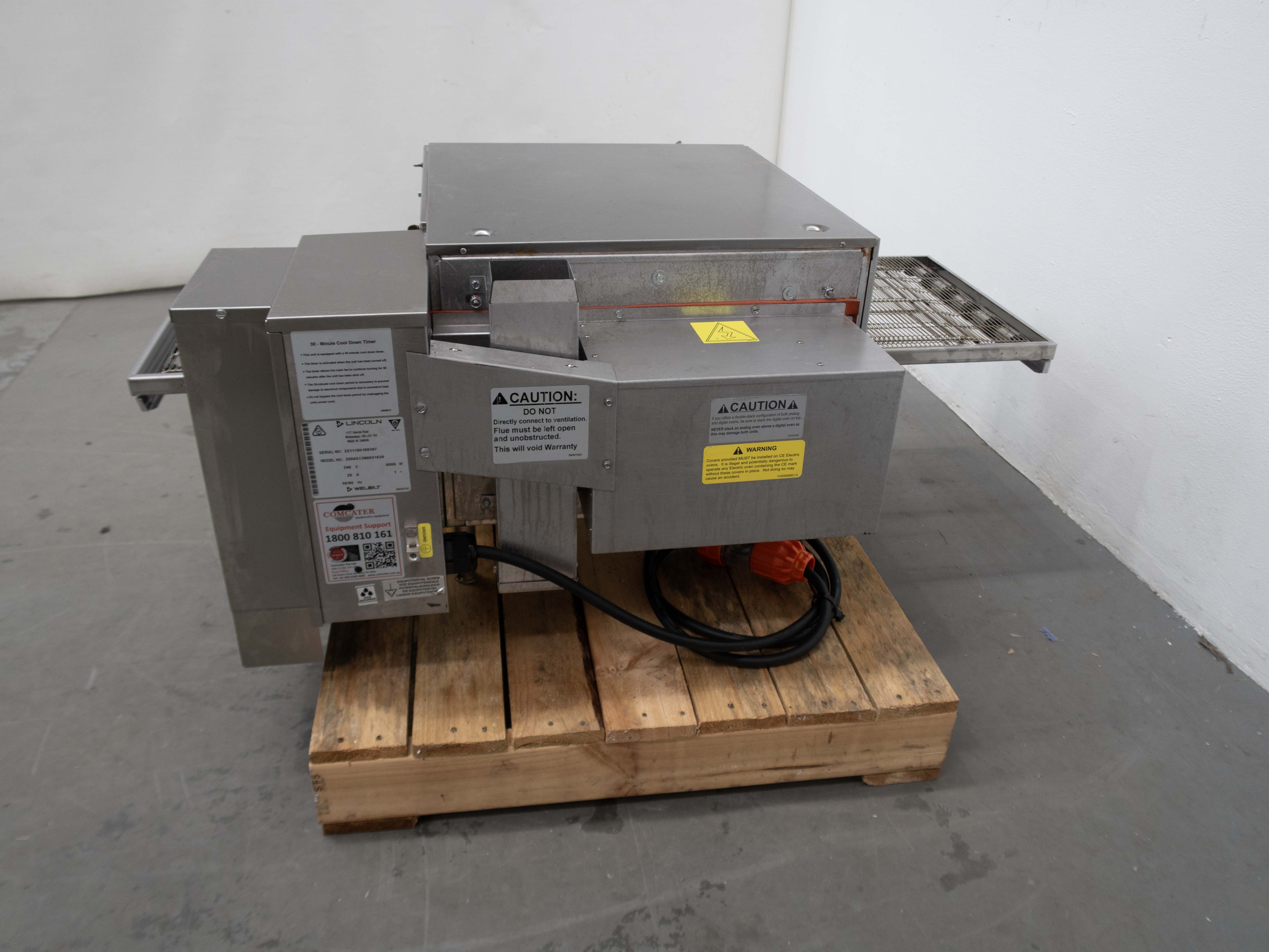 Lincoln 2504-1 Conveyor Oven - 814189