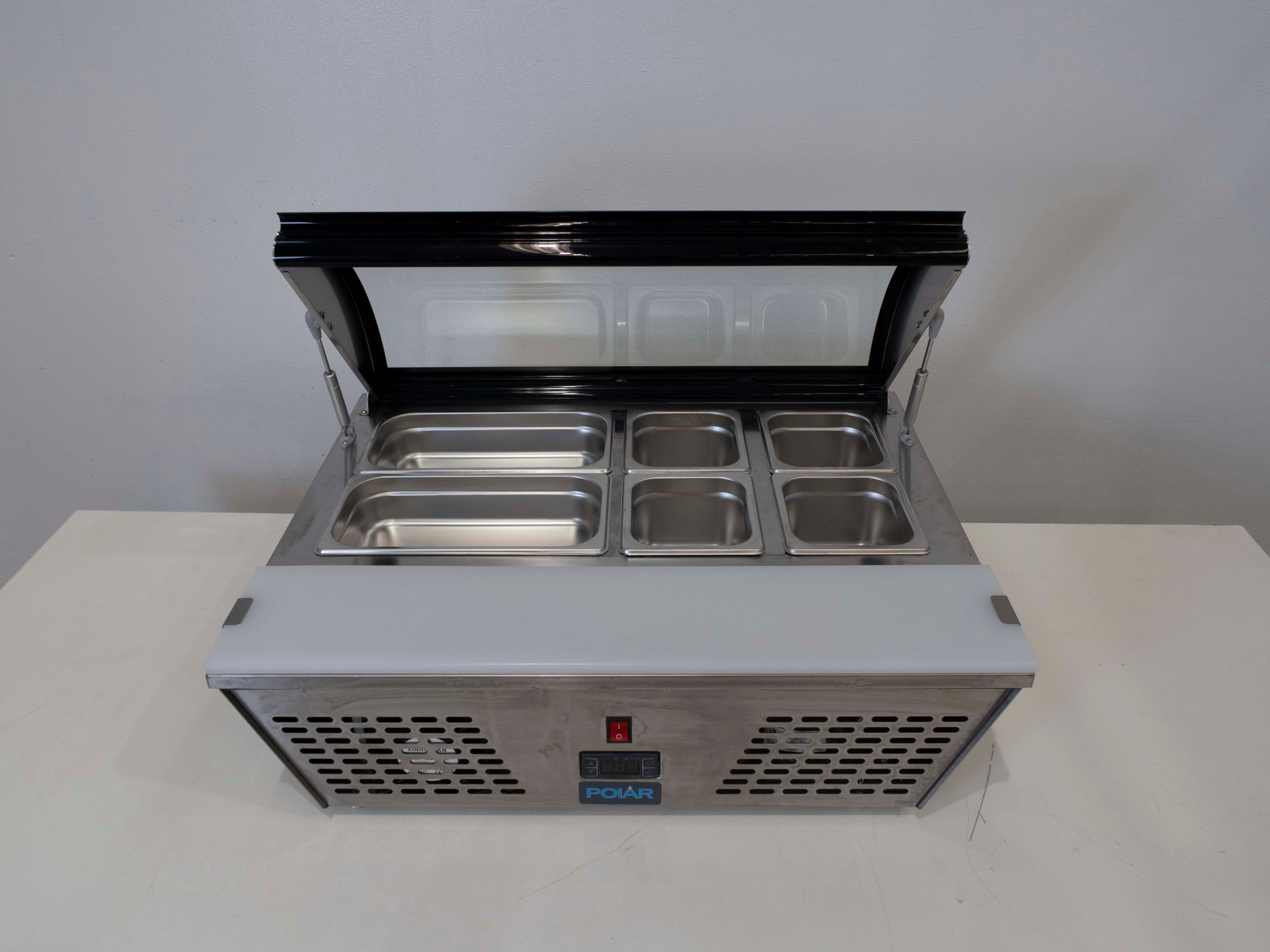 Polar GL178-A-02 Sandwich Prep Fridge - 815184