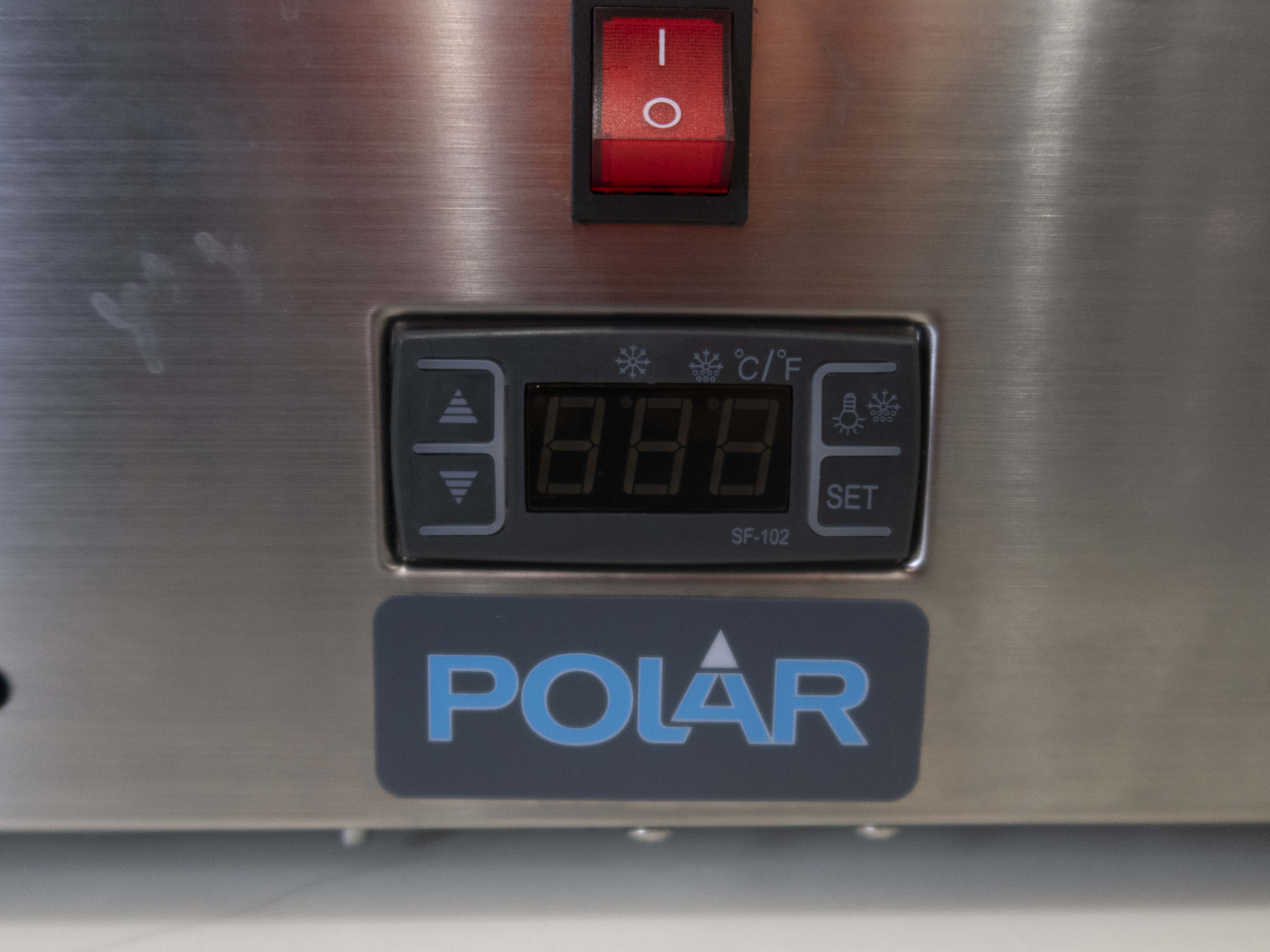 Polar GL178-A-02 Sandwich Prep Fridge - 815184