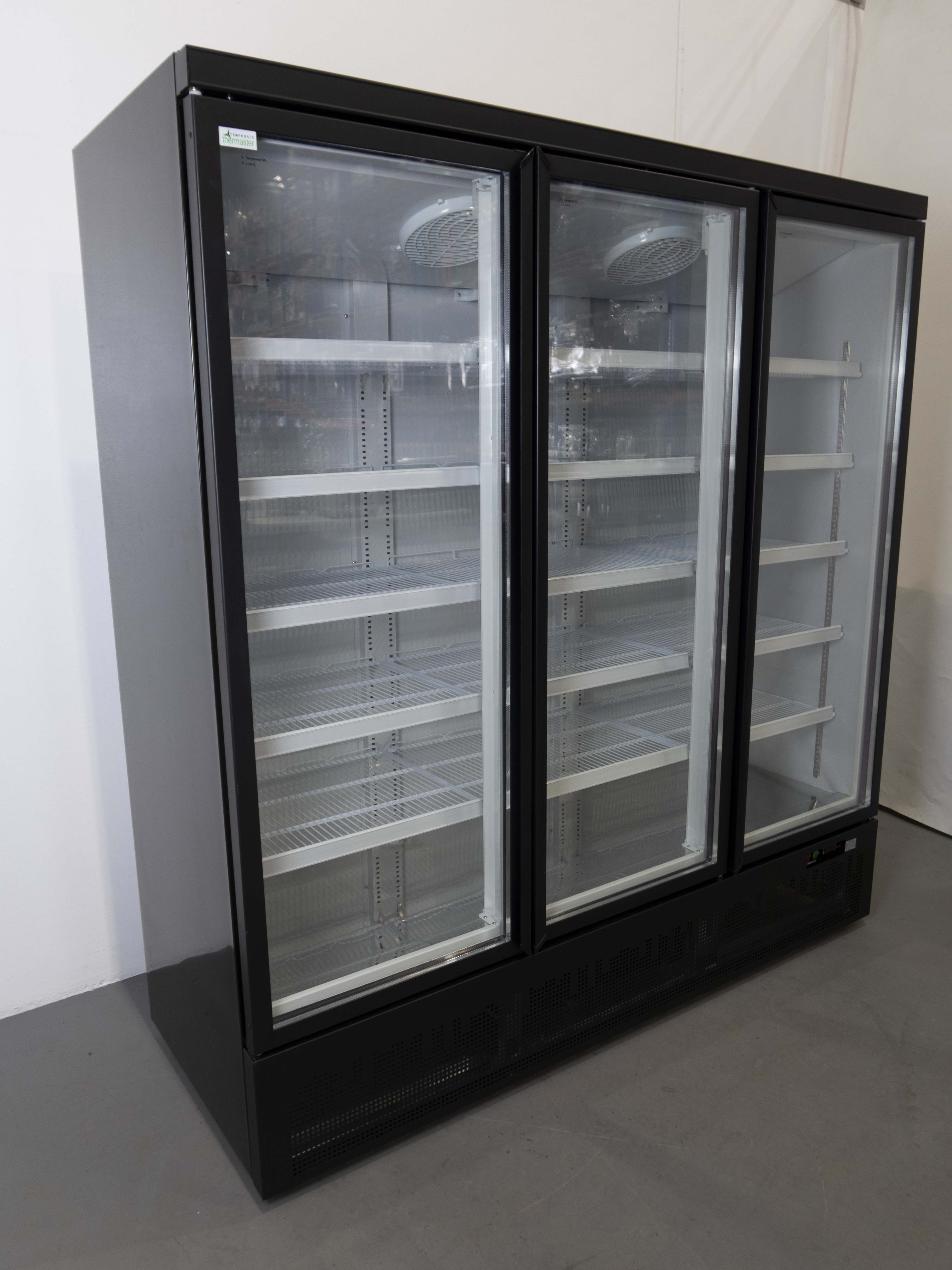 Thermaster LG-1500BGBM Triple Door Supermarket Fridge - 816066
