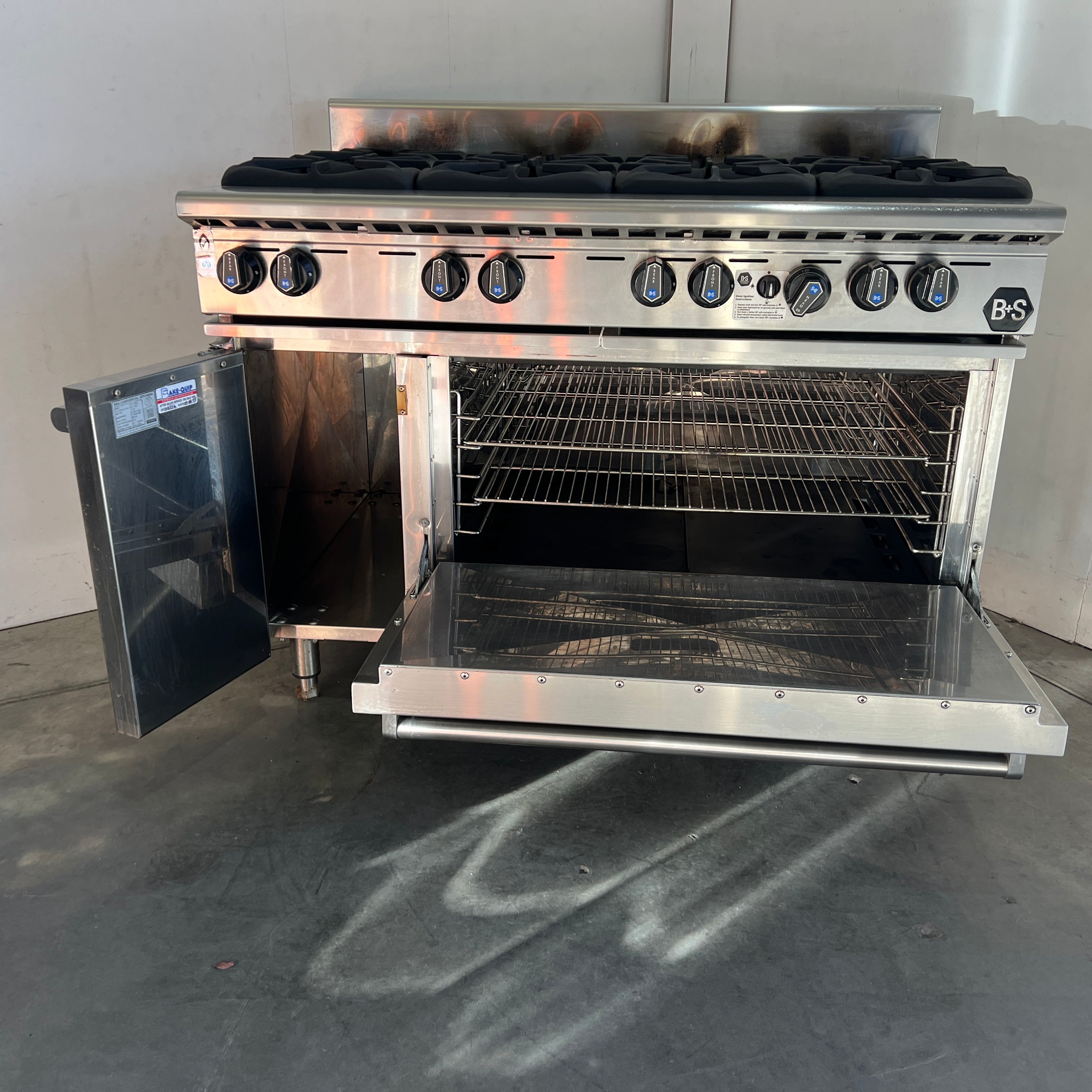 B&S OV-SB8 8 Burner Oven - 820568