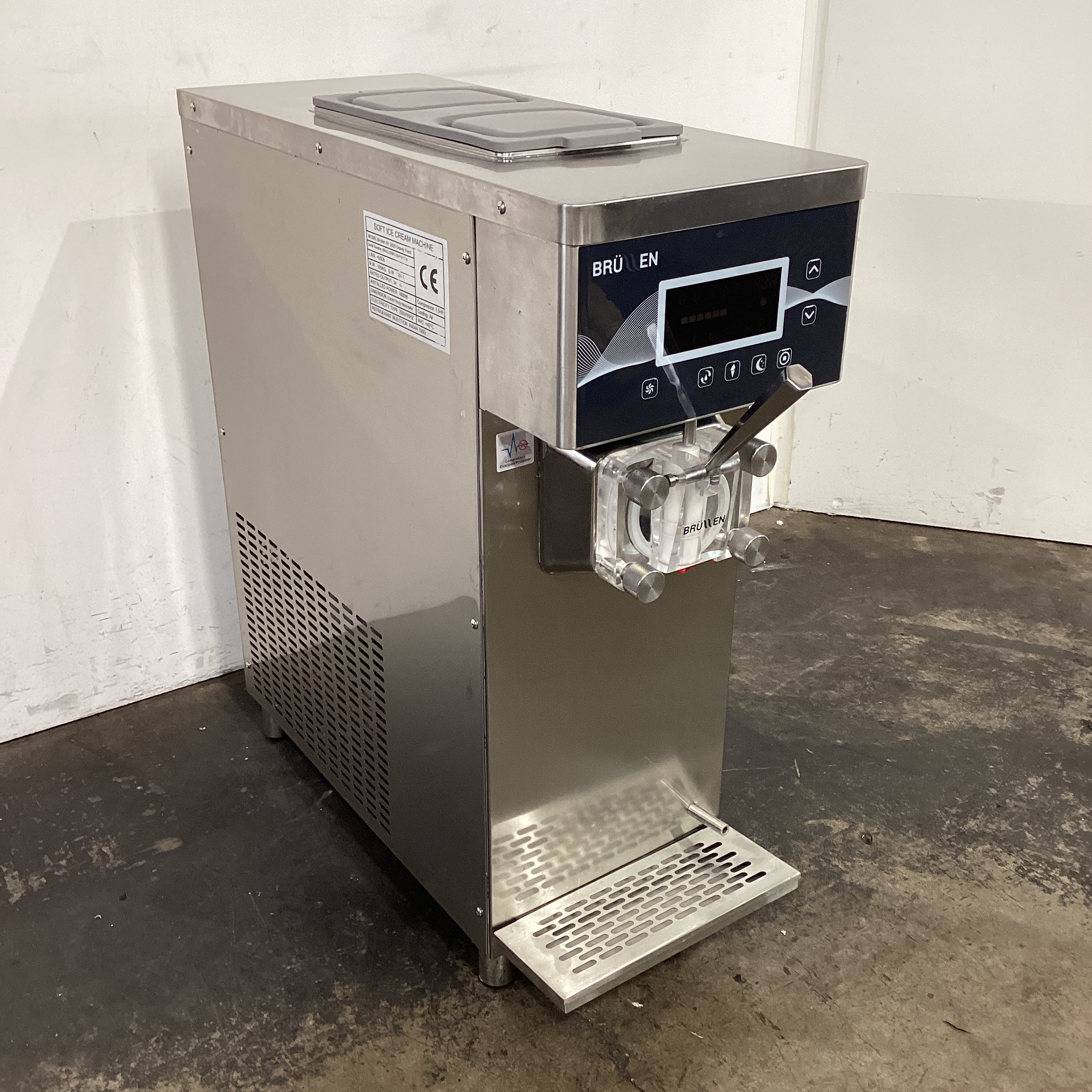 Brullen i91 2020 Gravity Feed Ice Cream Machine - 821094