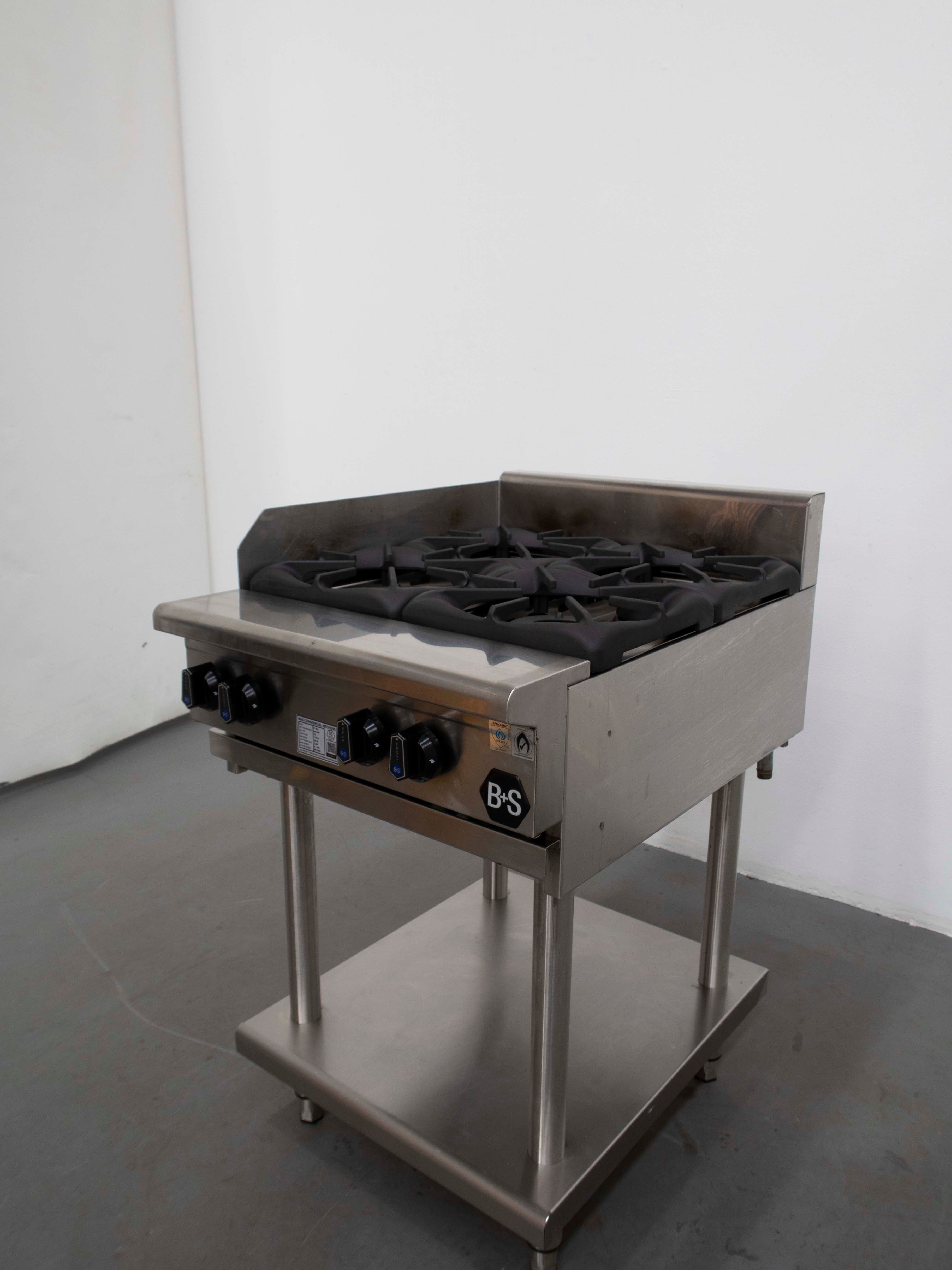 B+S BT-SB4 4 Burner Cook Top - 826236