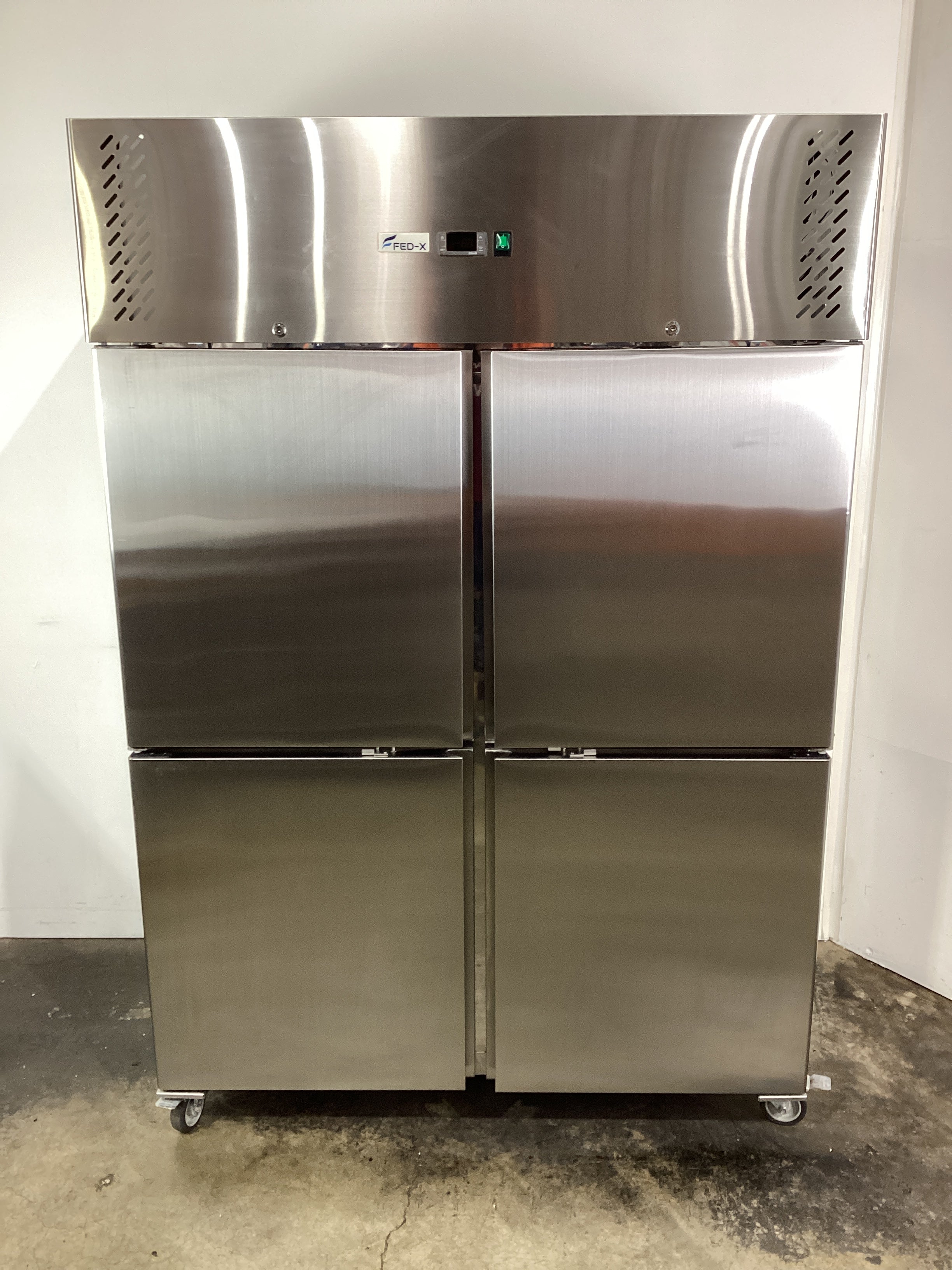 FED-X XURC1200S2V Upright Fridge - 828197