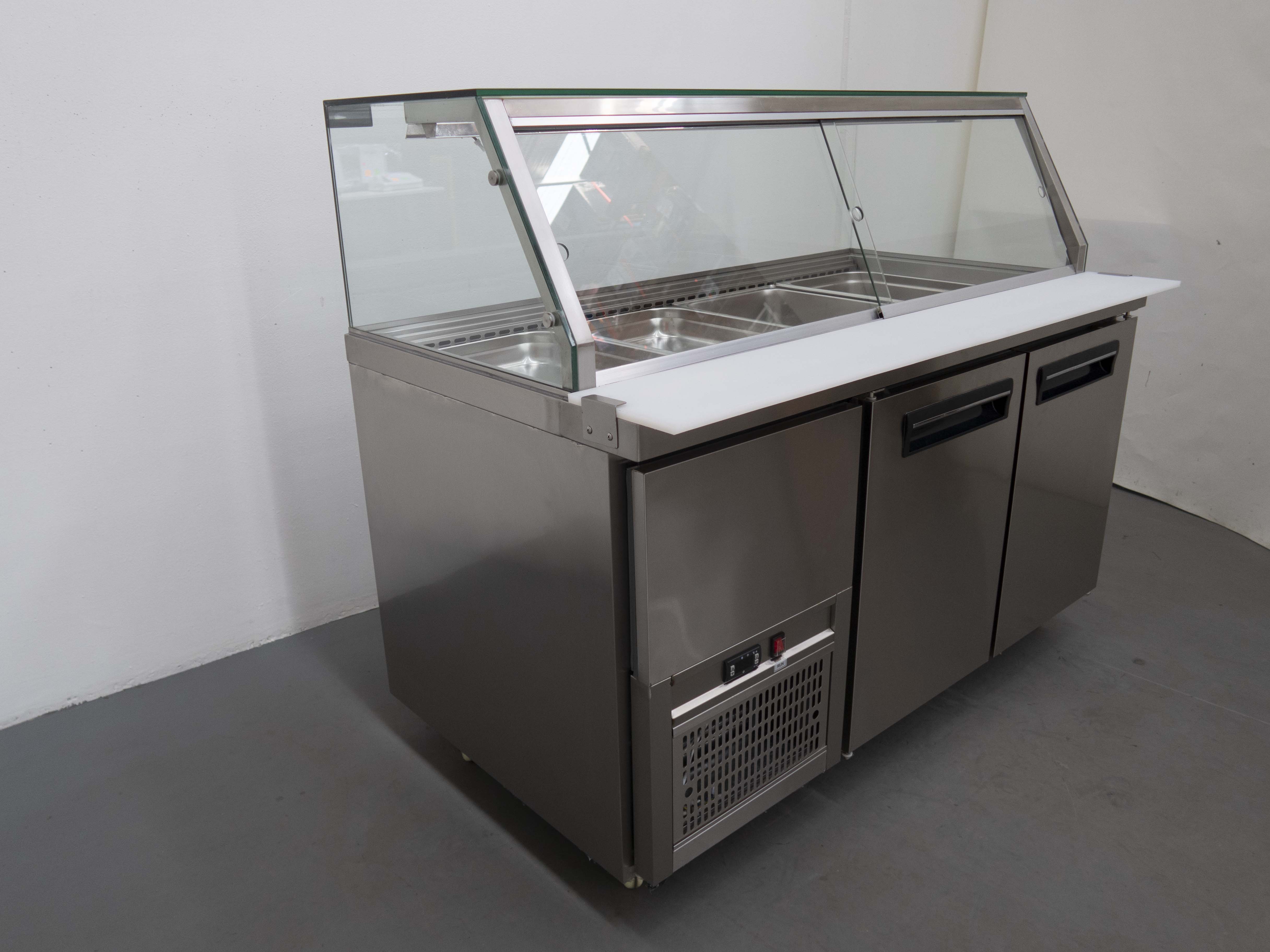 FED PG150FA-YG Sandwich Prep Fridge - 829222