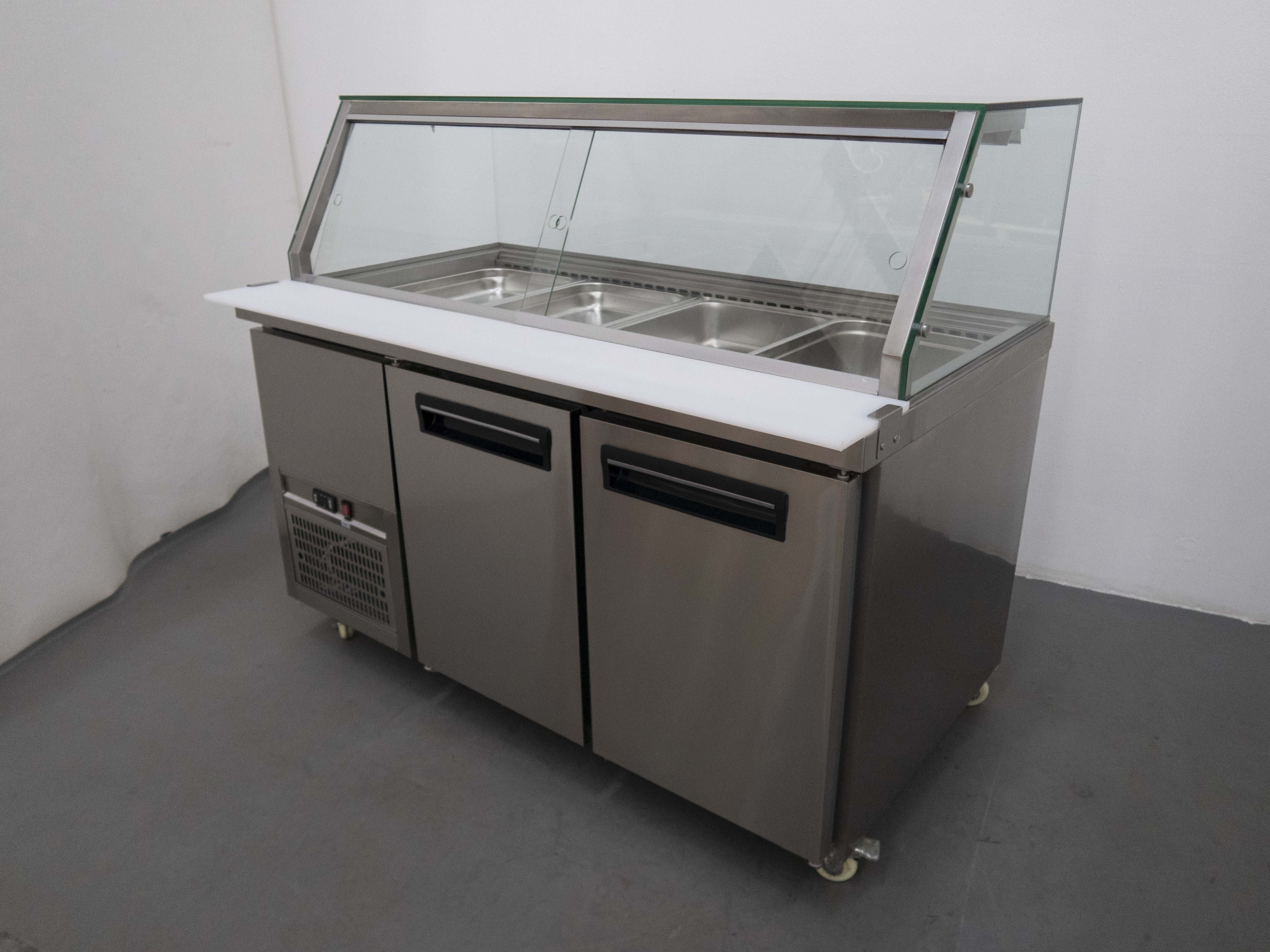 FED PG150FA-YG Sandwich Prep Fridge - 829222