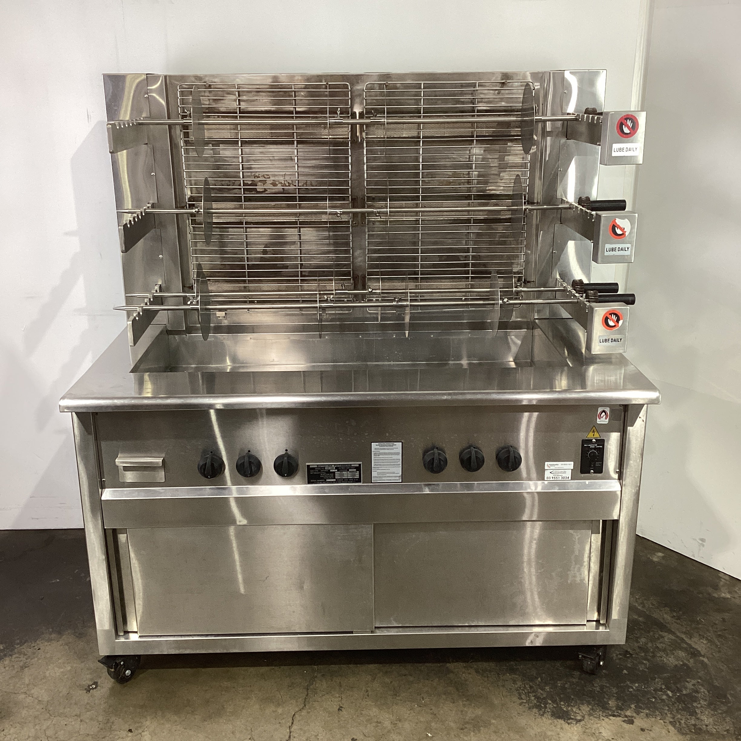 Rotochix GR-1500 1500mm Gas Rottisserie - 829466