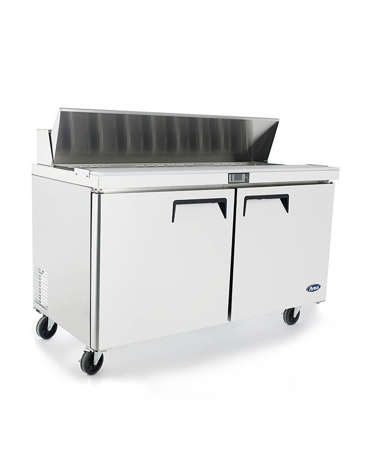 Atosa 2 Door Sandwich Prep Table Refrigerator 1530 Mm MSF8303