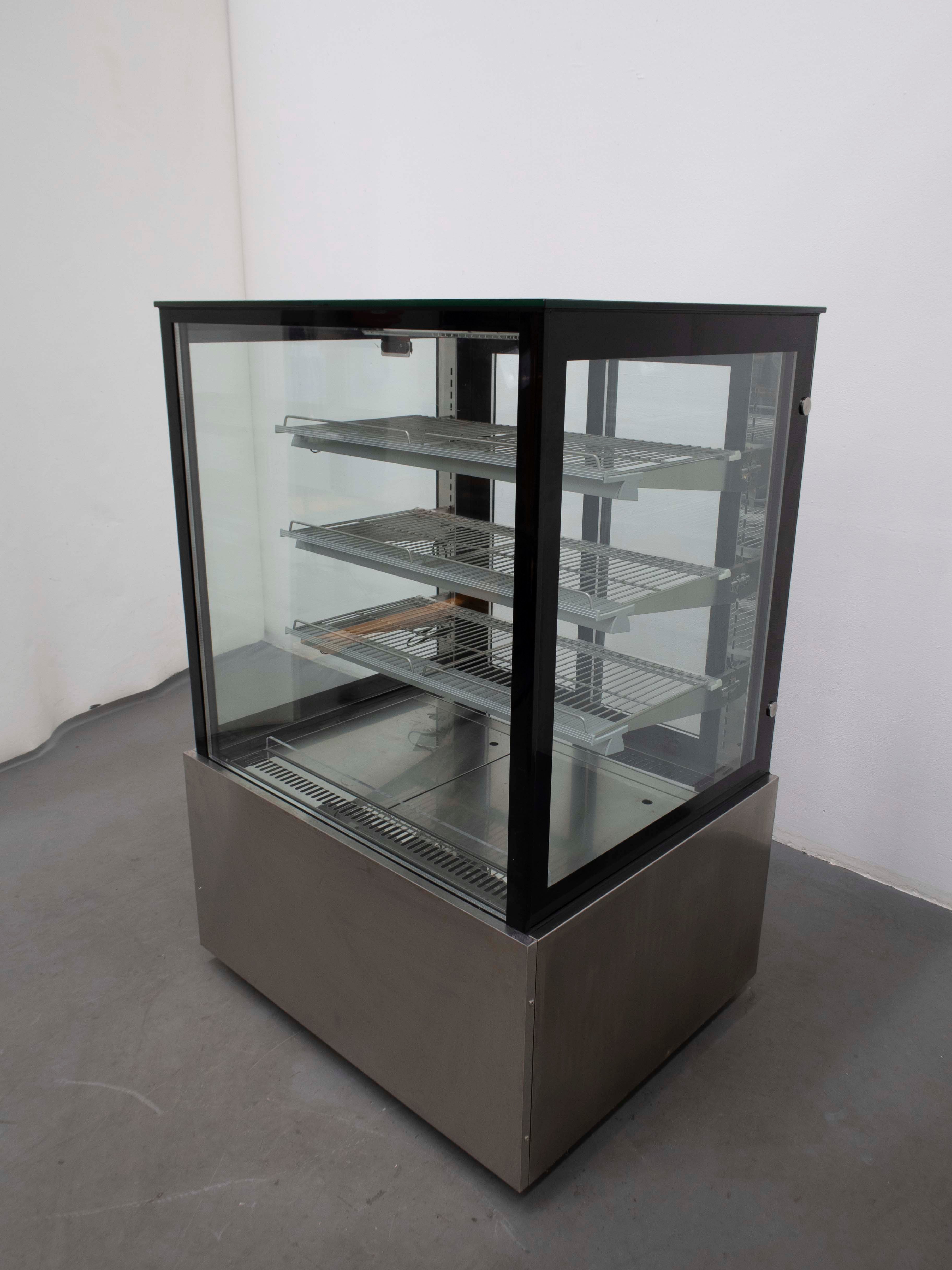 Thermaster S830V Square Glass Cake Display - 830566