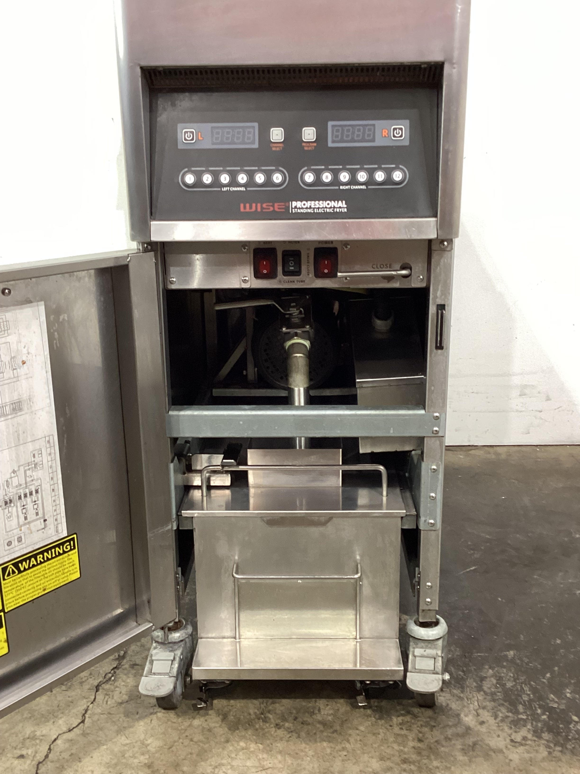 Wise AWEL-1LF Standing Fryer