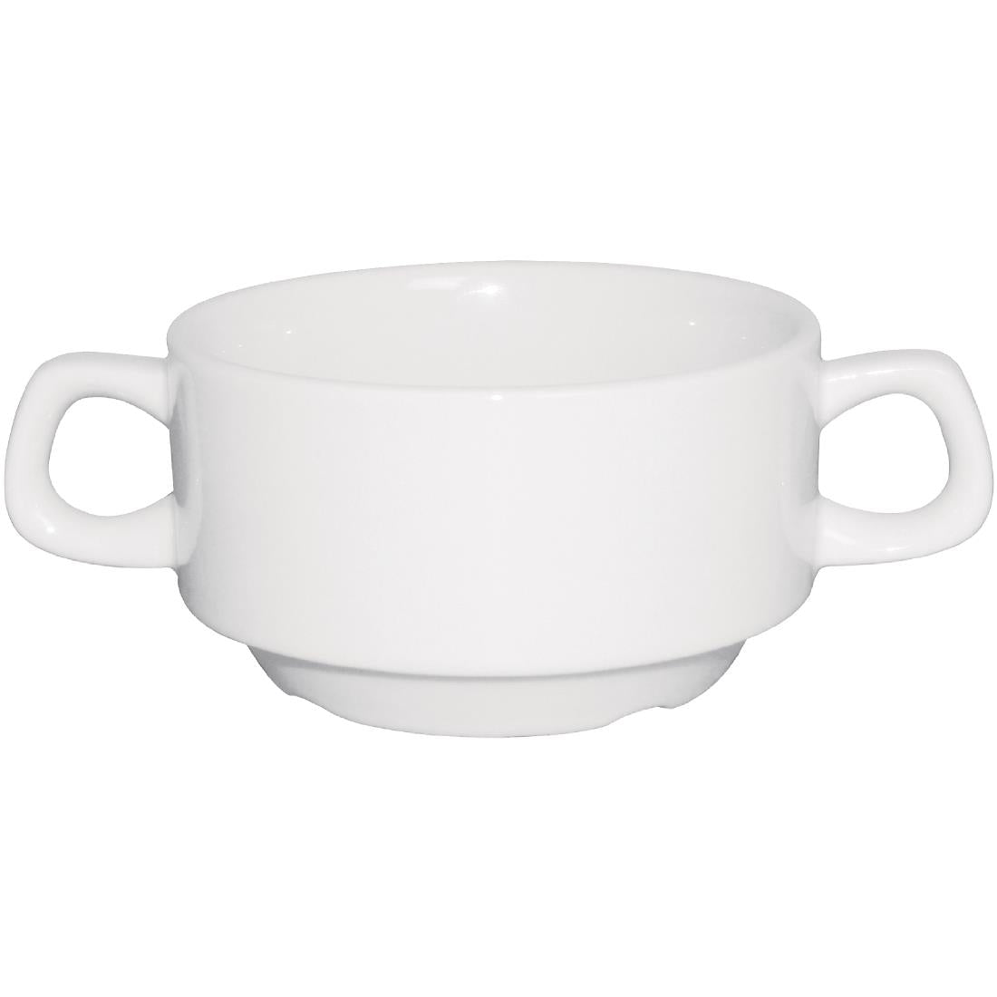 Bulk Buy Olympia Athena Stacking Soup Bowls (24 Pack) - S758