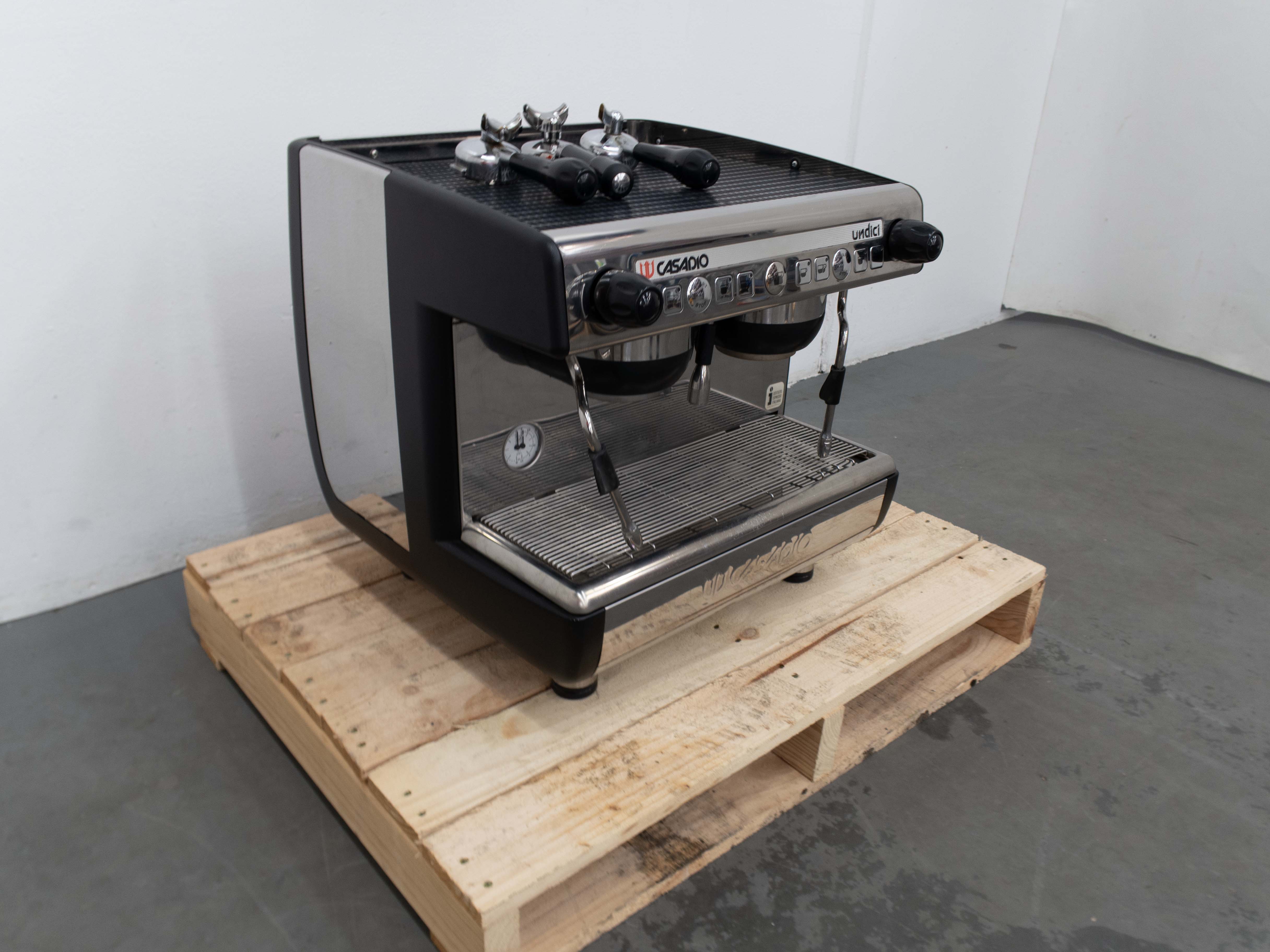 Casadio Undici Compact/A-2 2 Group Volumetric Coffee Machine - 832498
