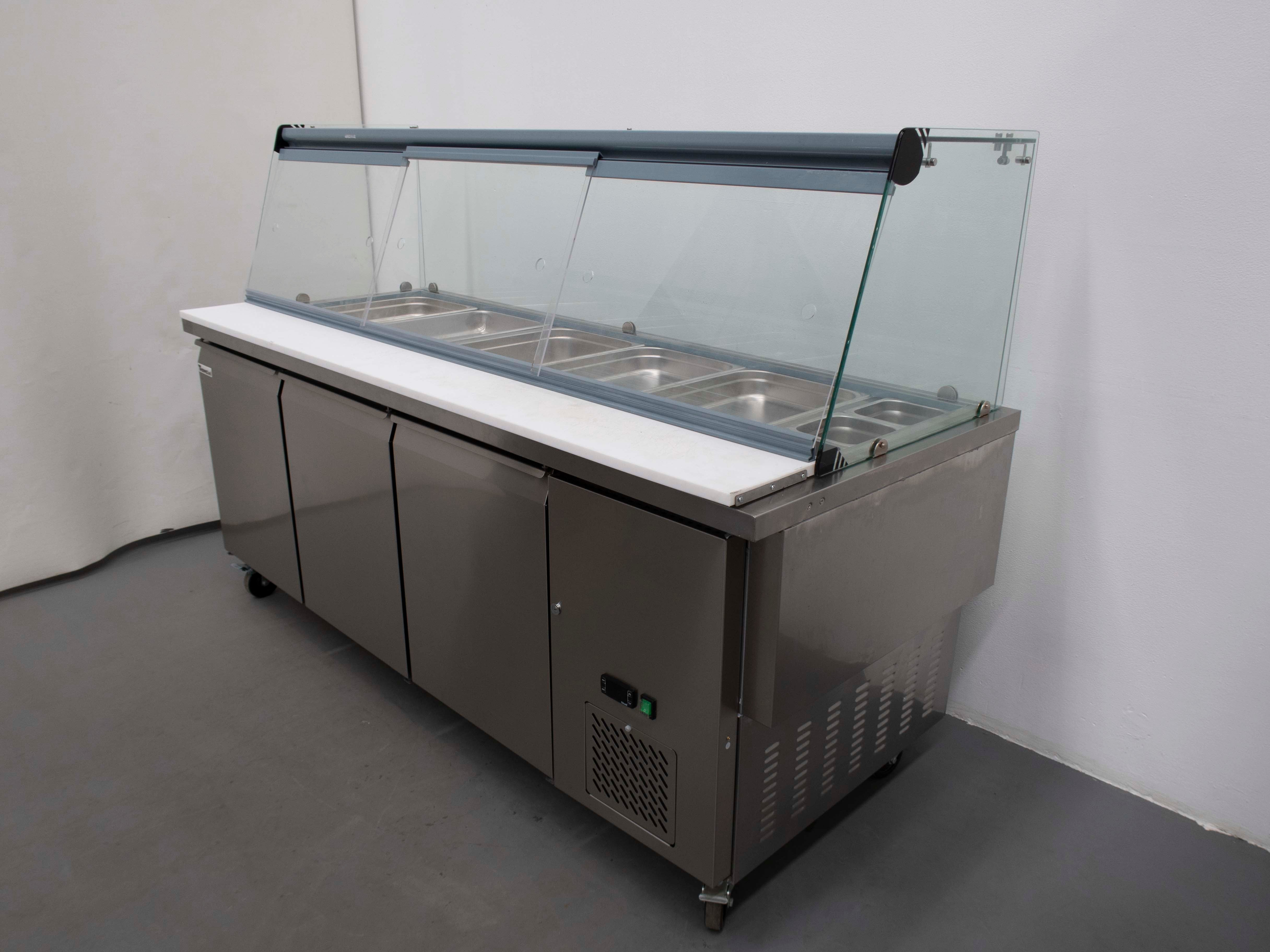 Thermocool THC-3080 3 Door Salad Noodle Bar - 841887