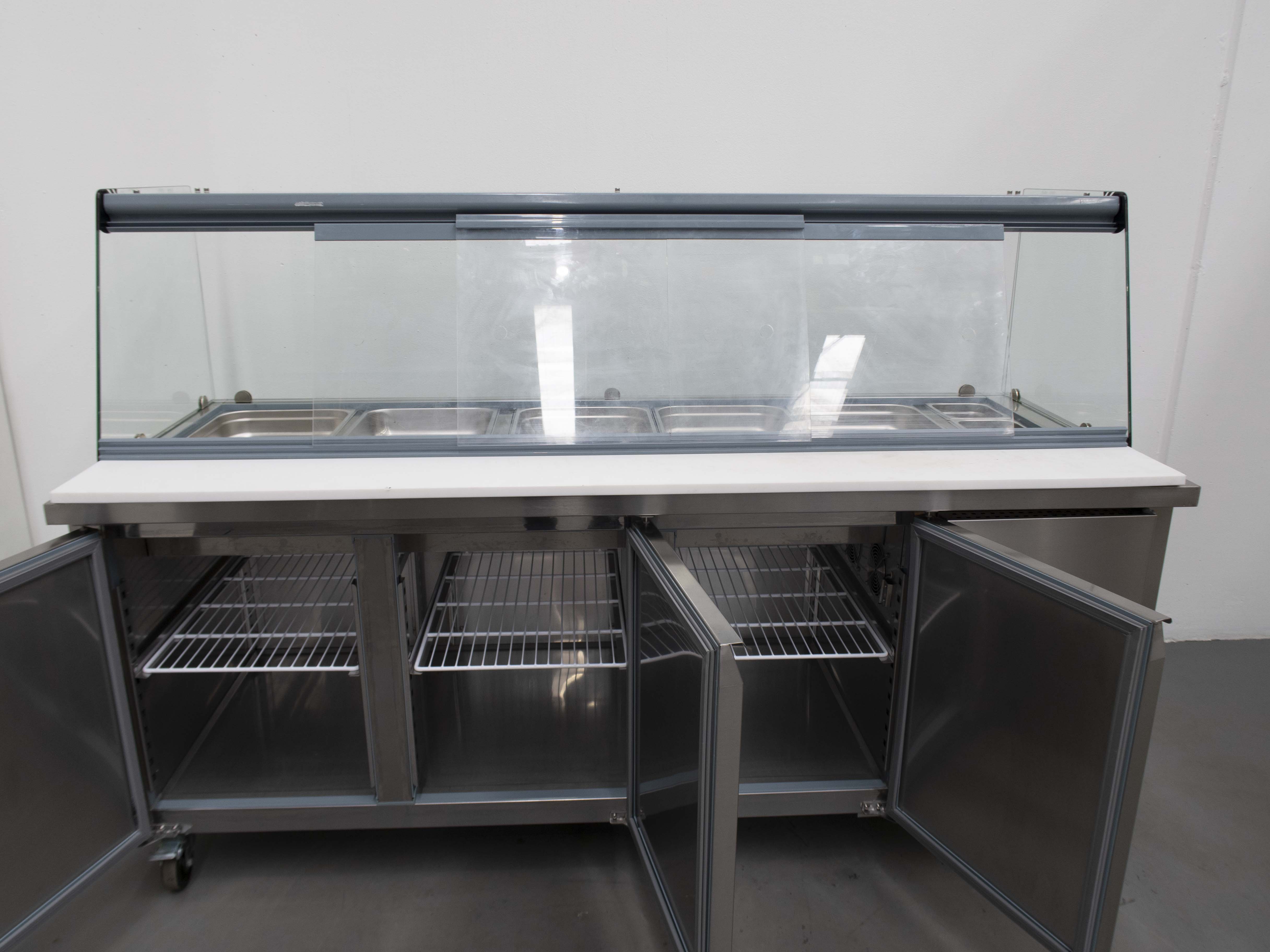 Thermocool THC-3080 3 Door Salad Noodle Bar - 841887