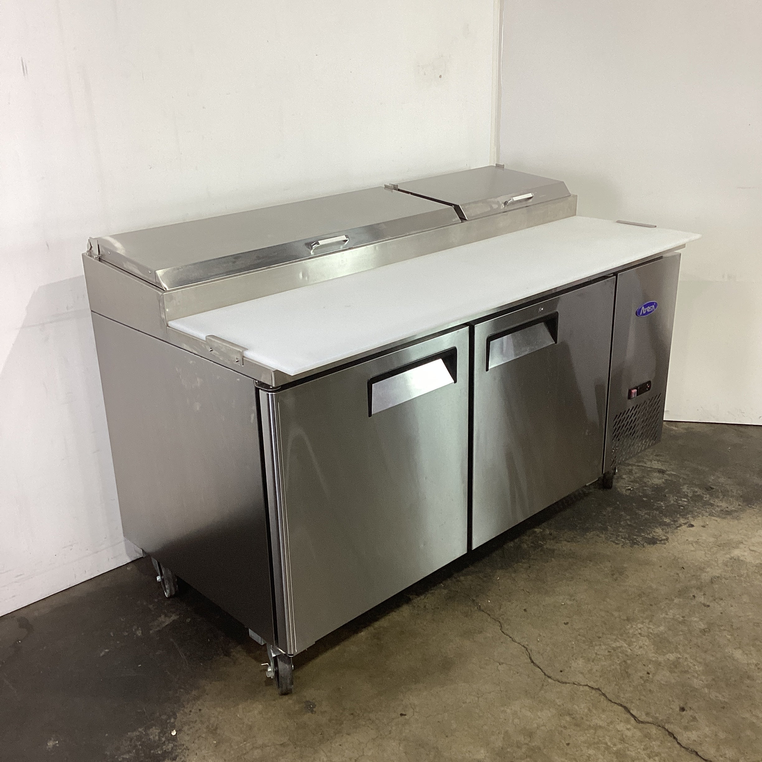 Atosa MPF8202 2 Door Pizza Prep Fridge - 843027