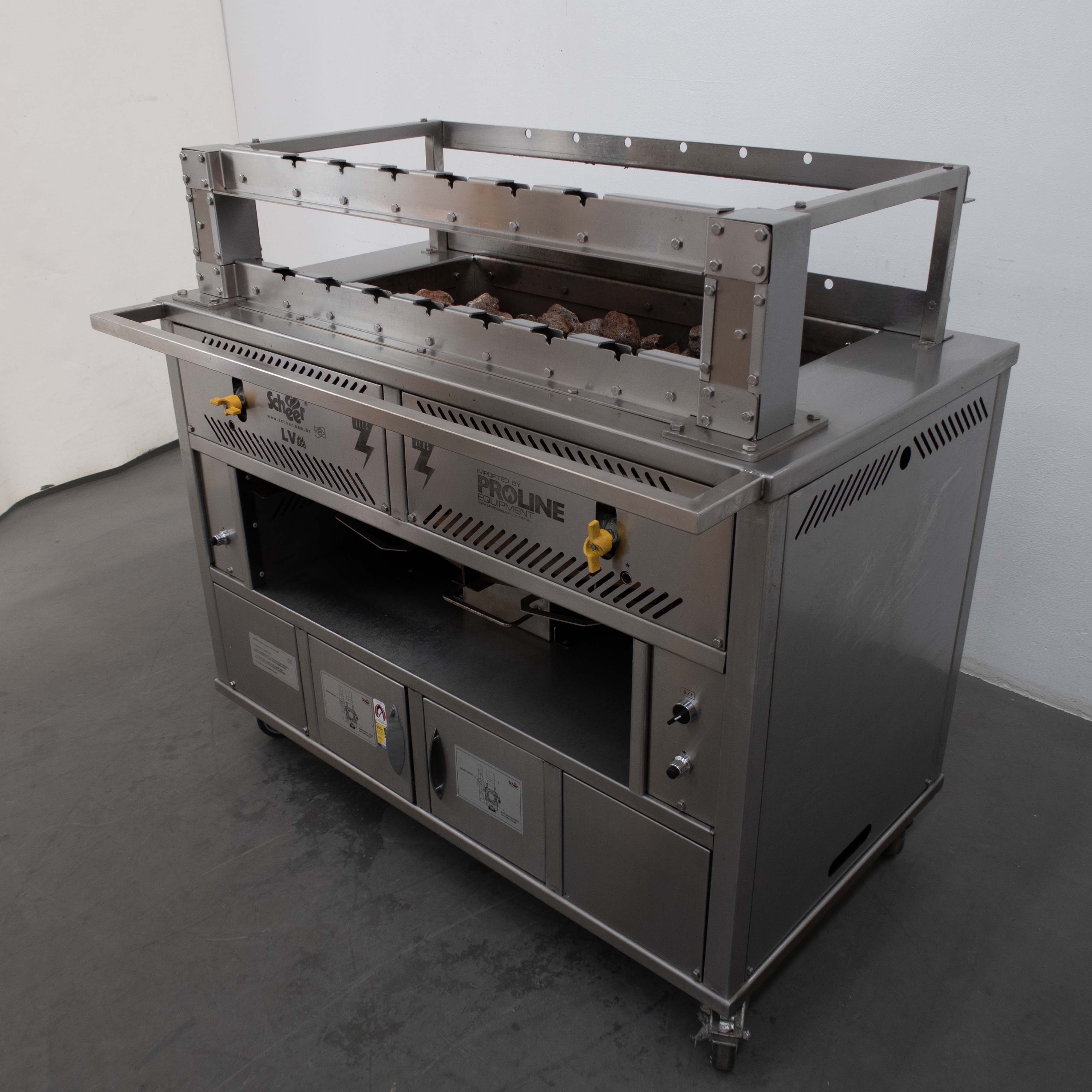 Scheer LV500 Lava Rock Rotisserie - 845444