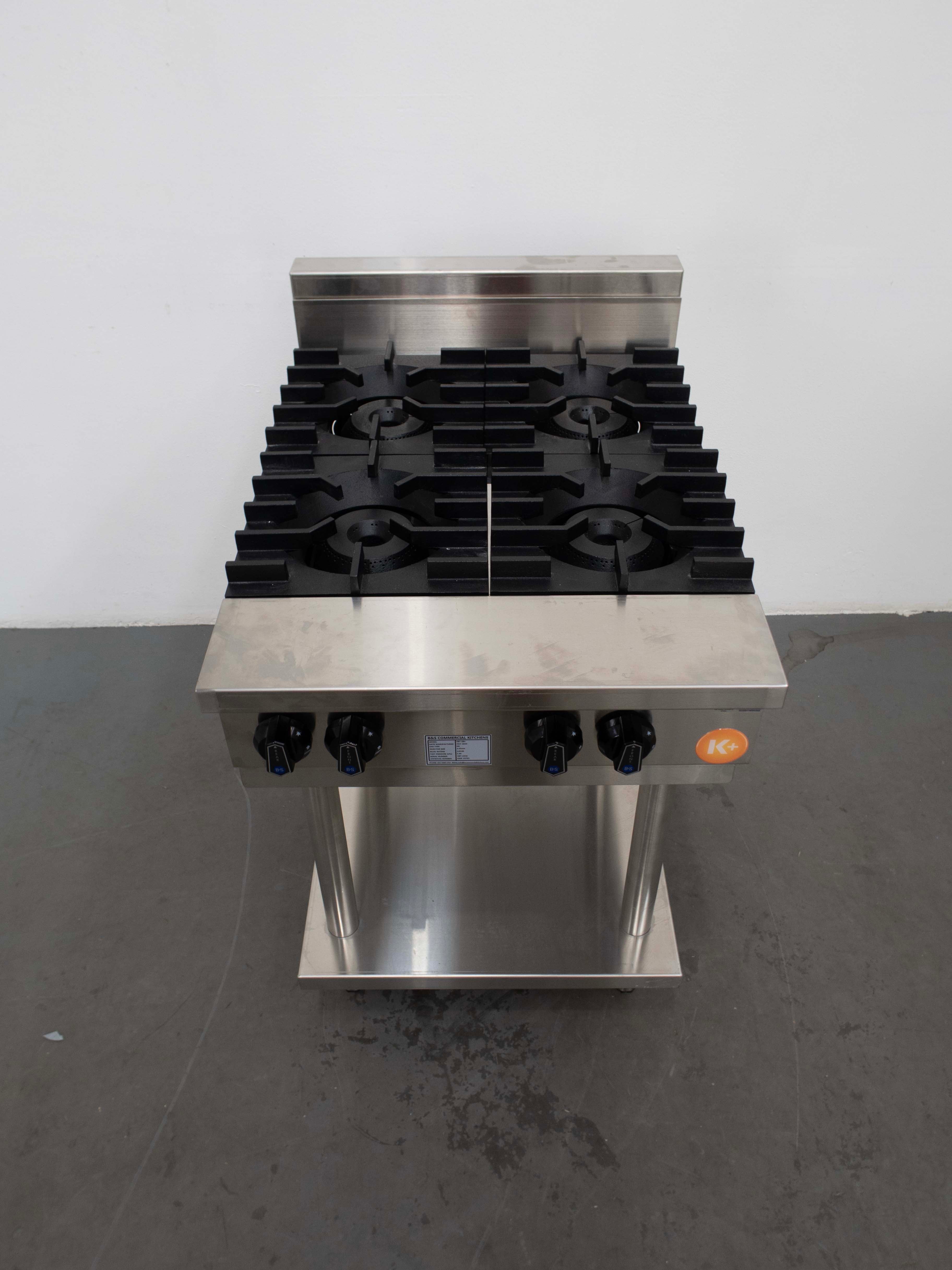 B&S KBT-SB4 4 Burner Cooktop - 846110