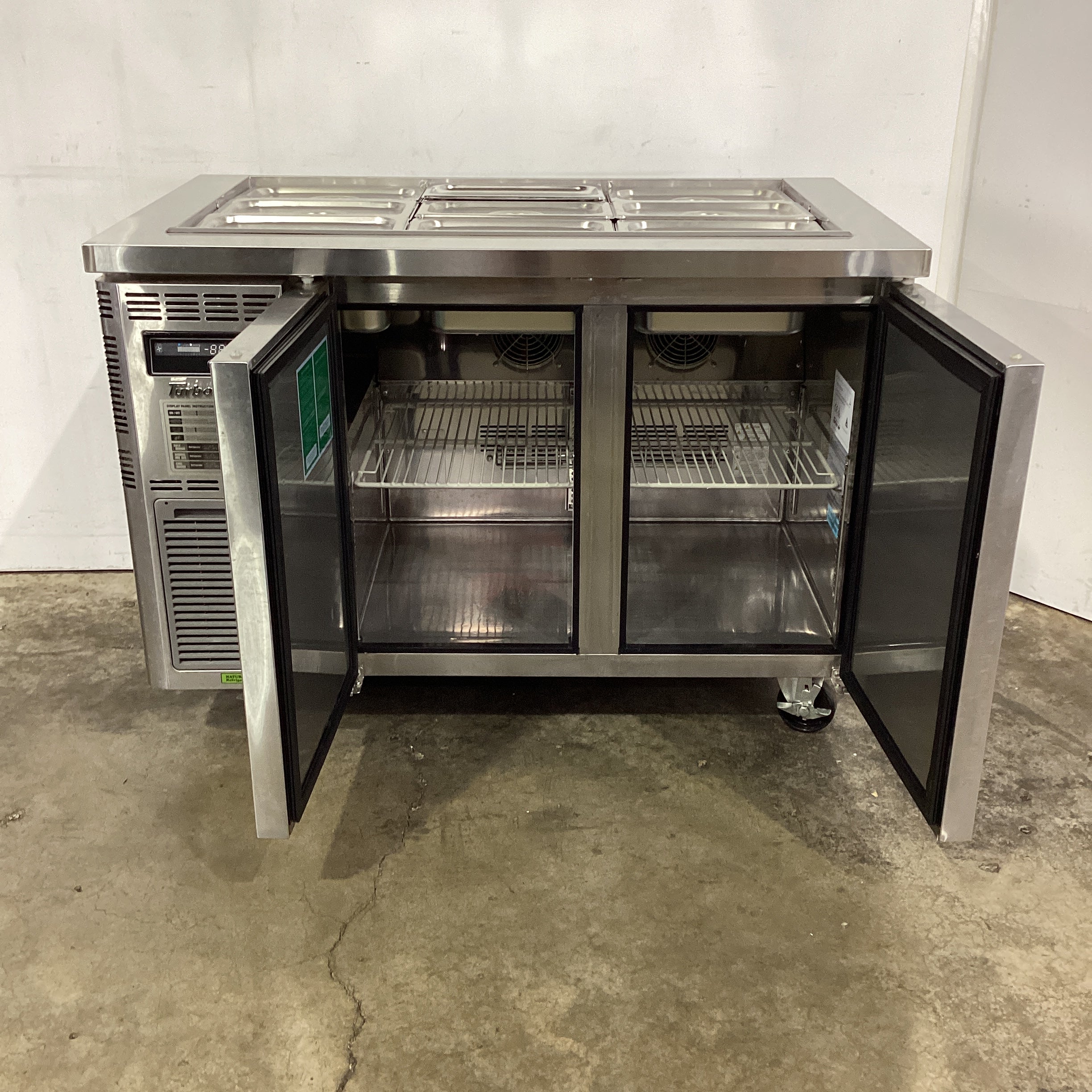 Turbo Air KSR12-2-N Salad Prep Fridge - 846449