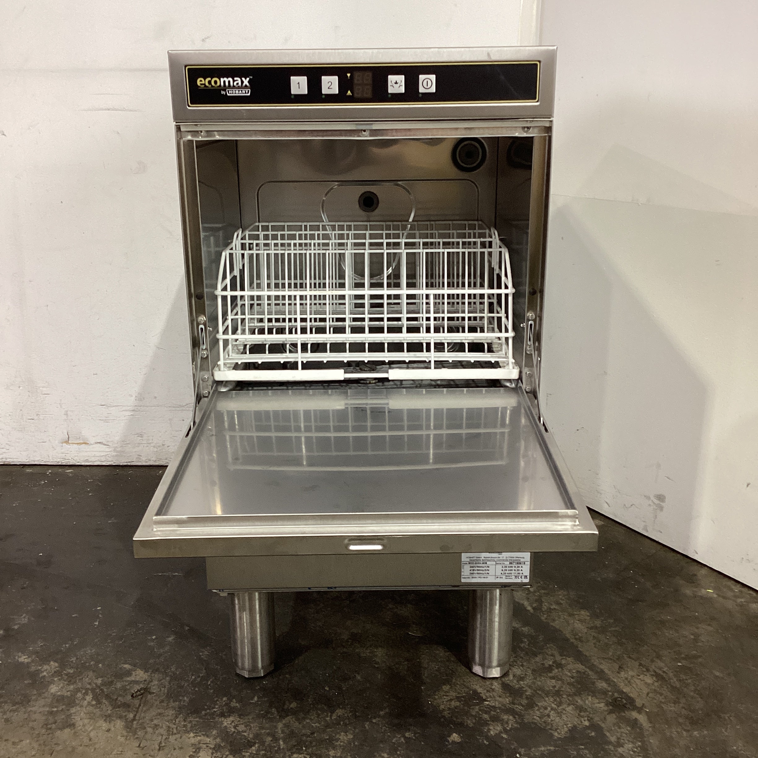 Hobart ECO-G404-90B Undercounter Glasswasher - 846450