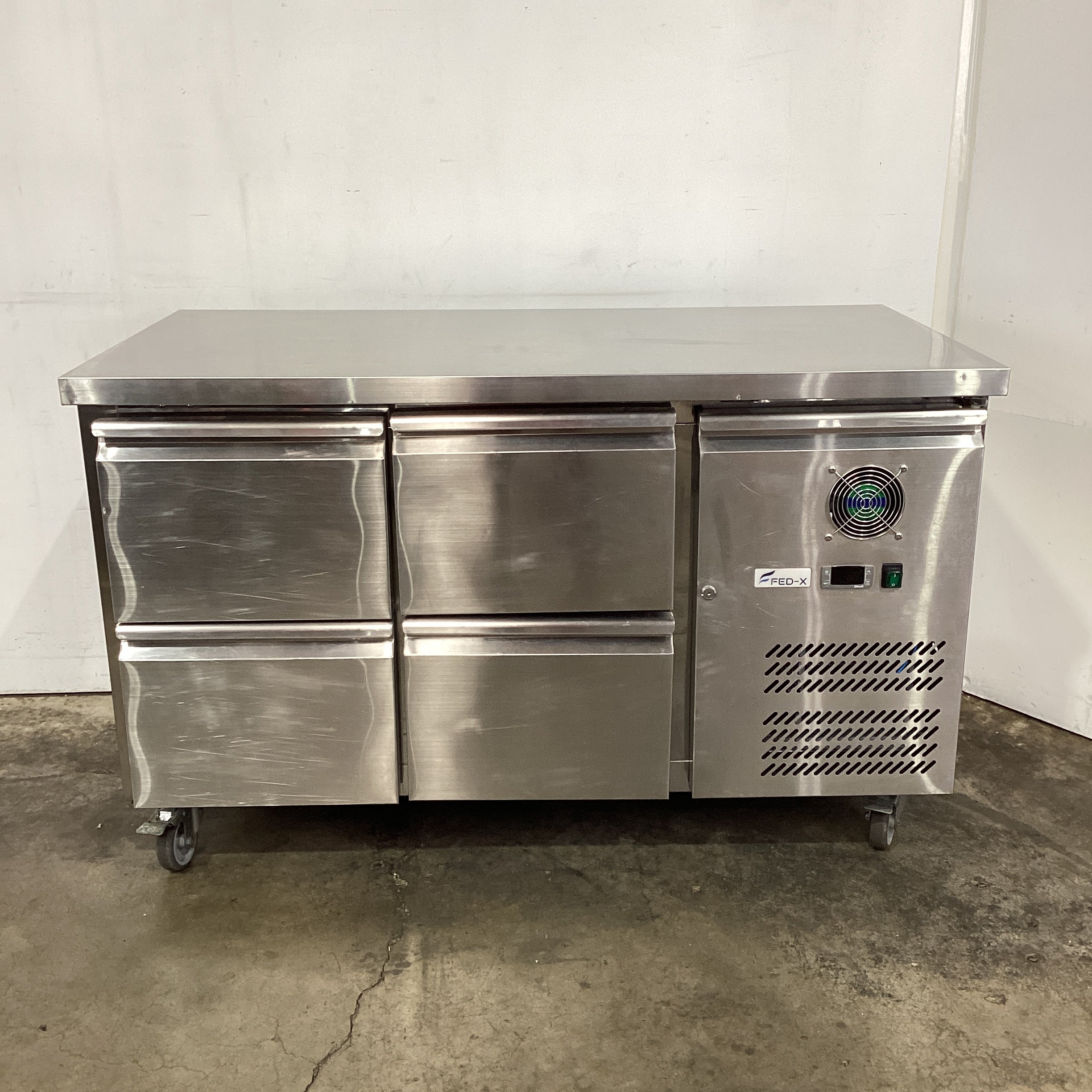 FED-X XUB7C13S2V Undercounter Fridge - 850123