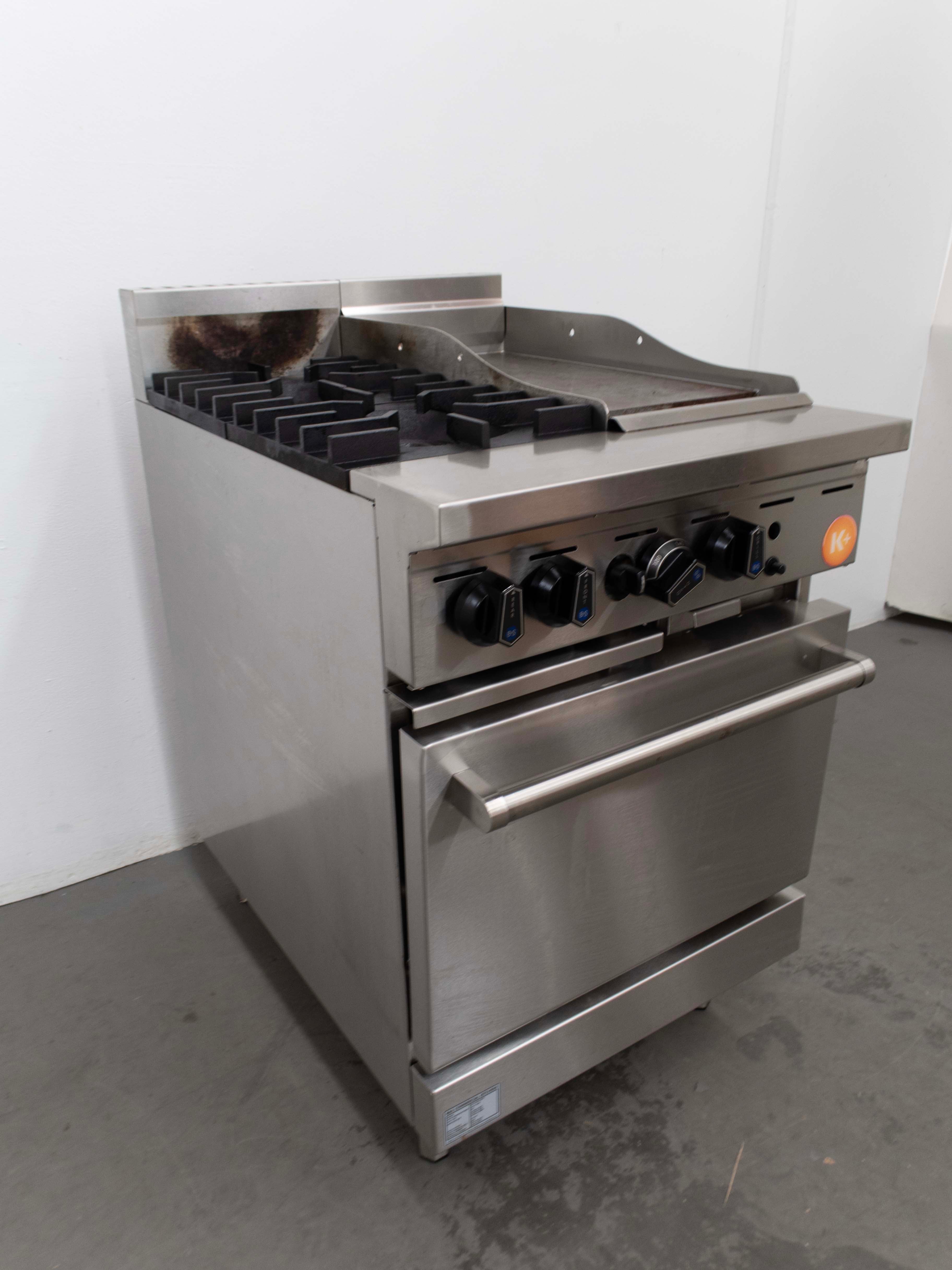 B+S KOV-SB2-GRP3 2 Burner Oven + Griddle - 851472