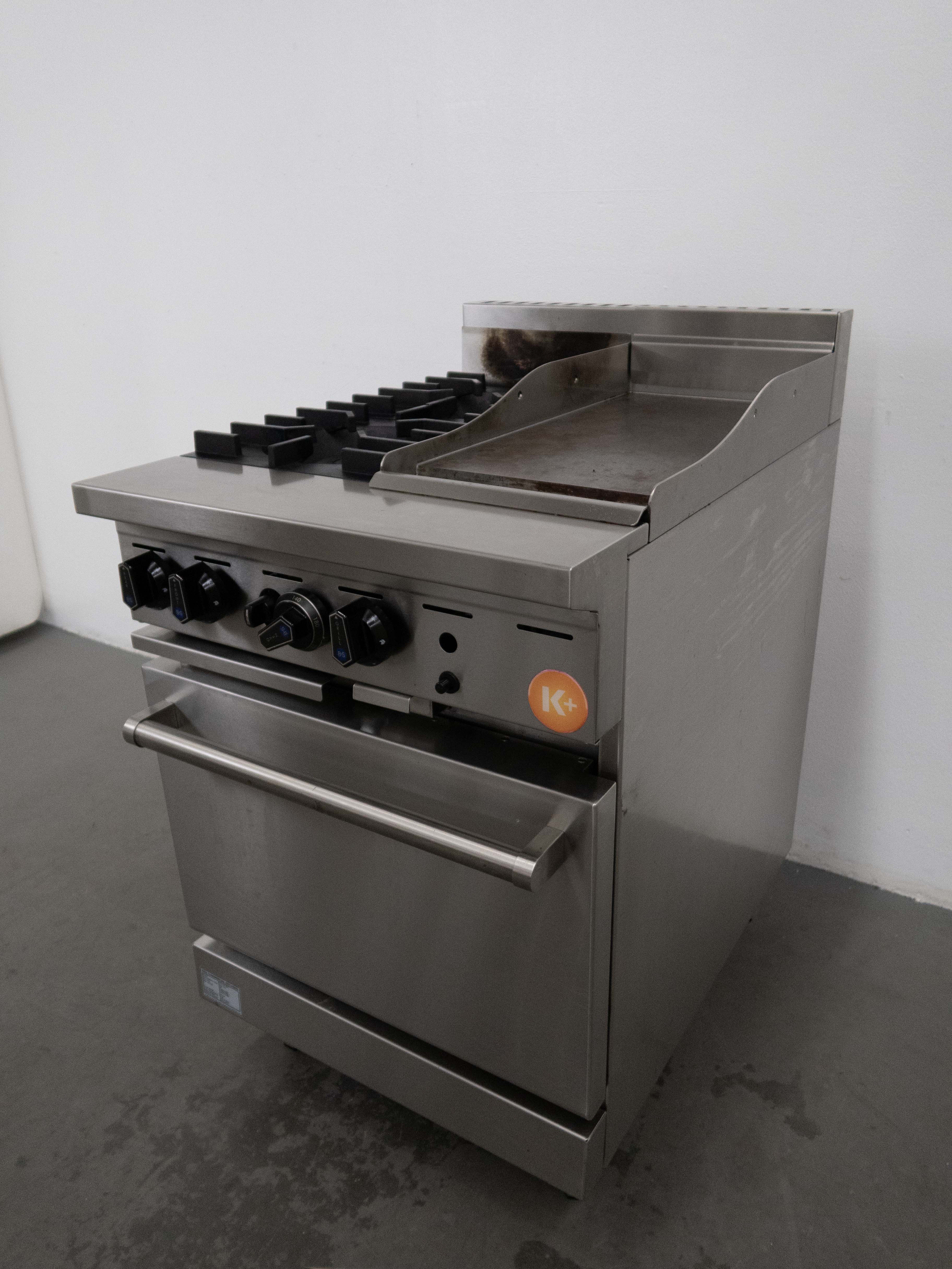 B+S KOV-SB2-GRP3 2 Burner Oven + Griddle - 851472