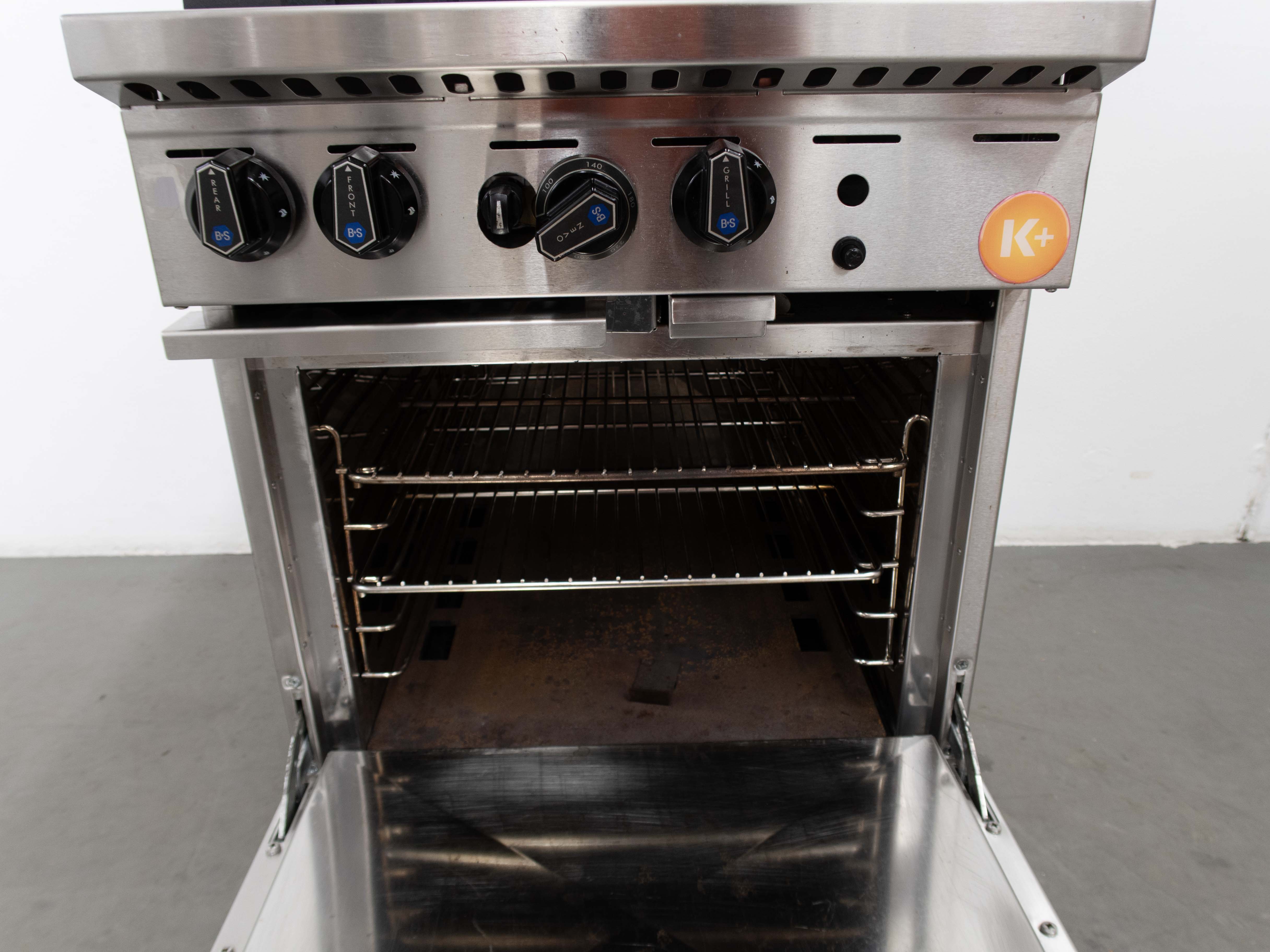 B+S KOV-SB2-GRP3 2 Burner Oven + Griddle - 851472