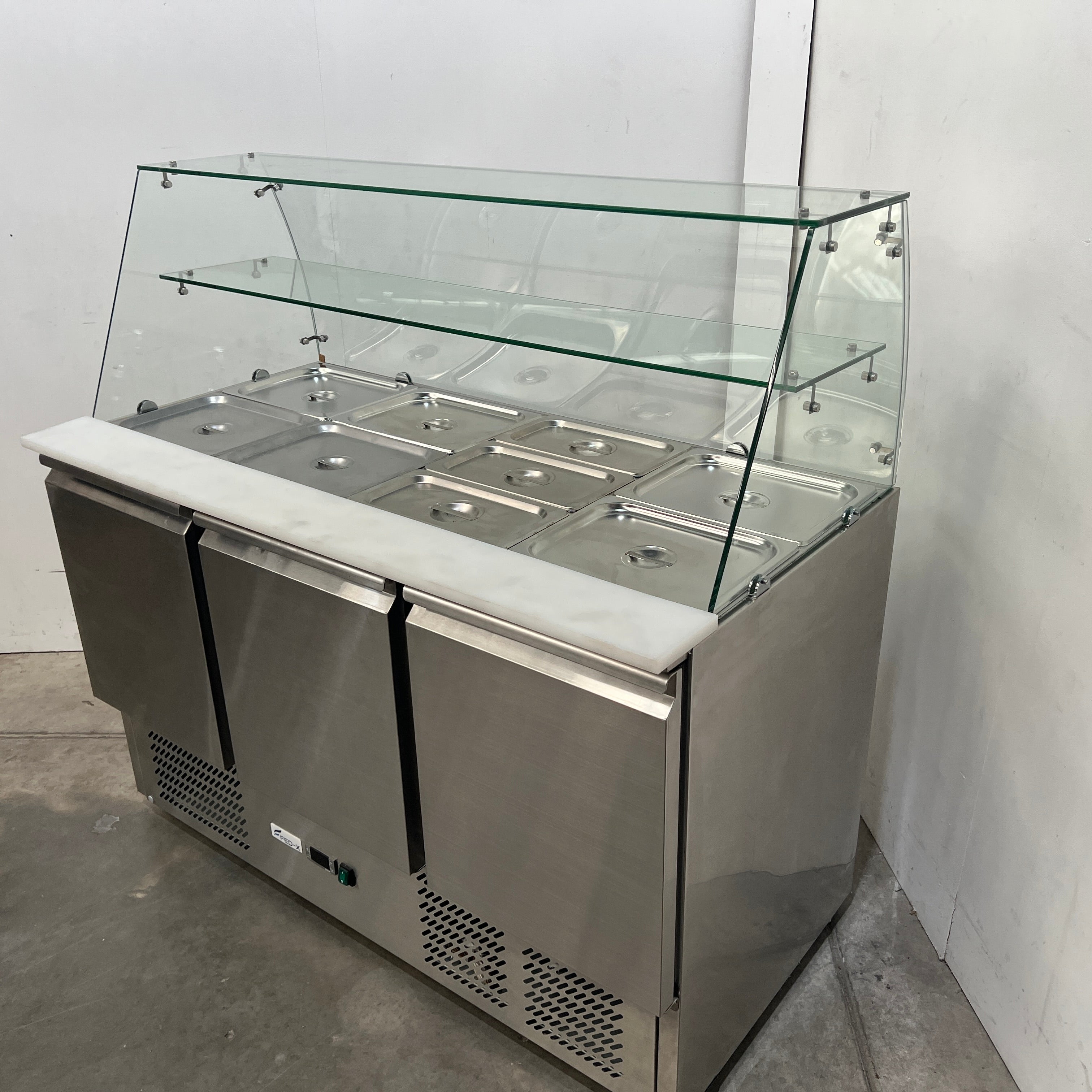 FED-X XS903GC Sandwich Prep Fridge - 851771