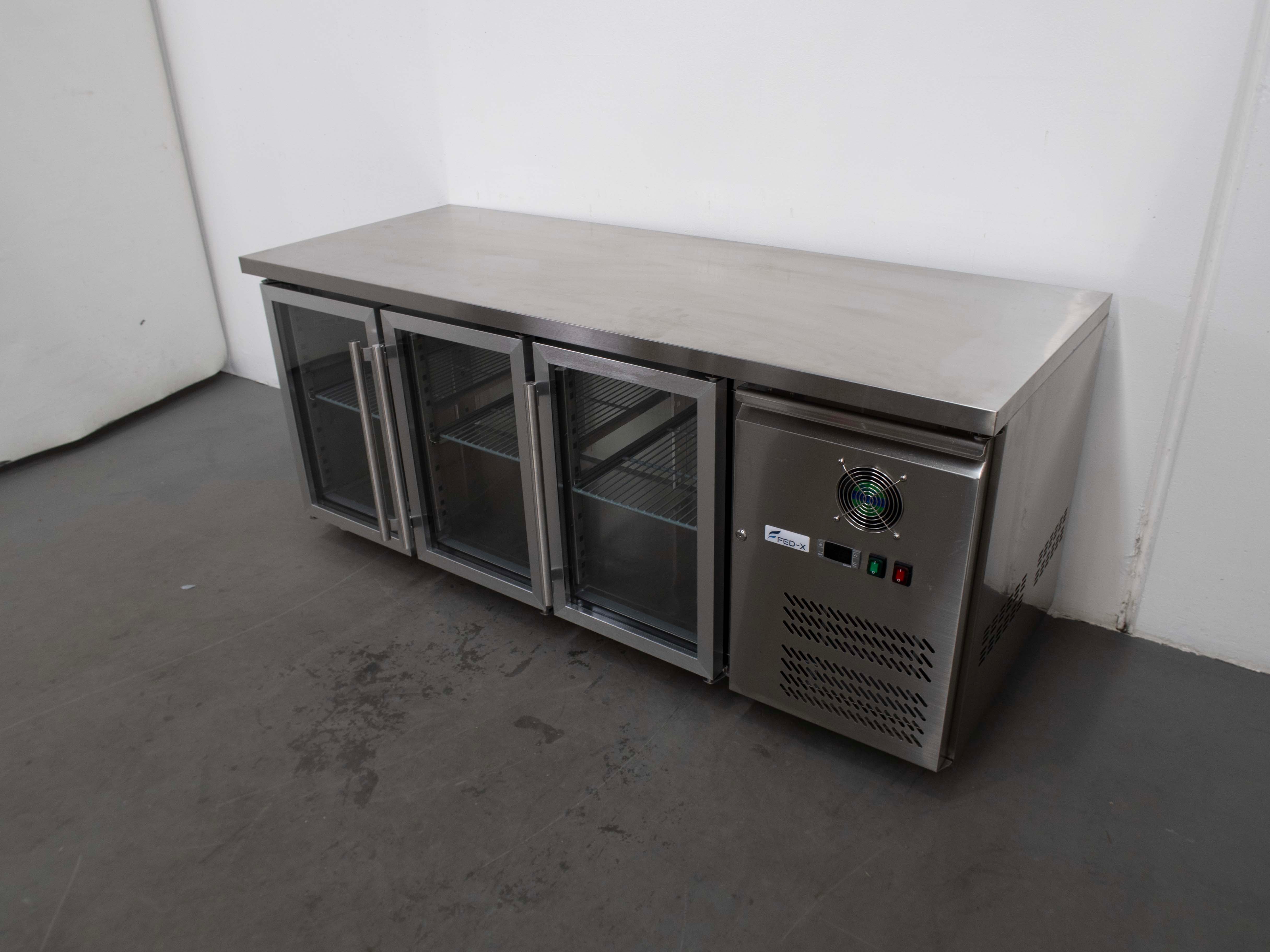 FED-X XUB7C18G3V Undercounter Fridge - 852580