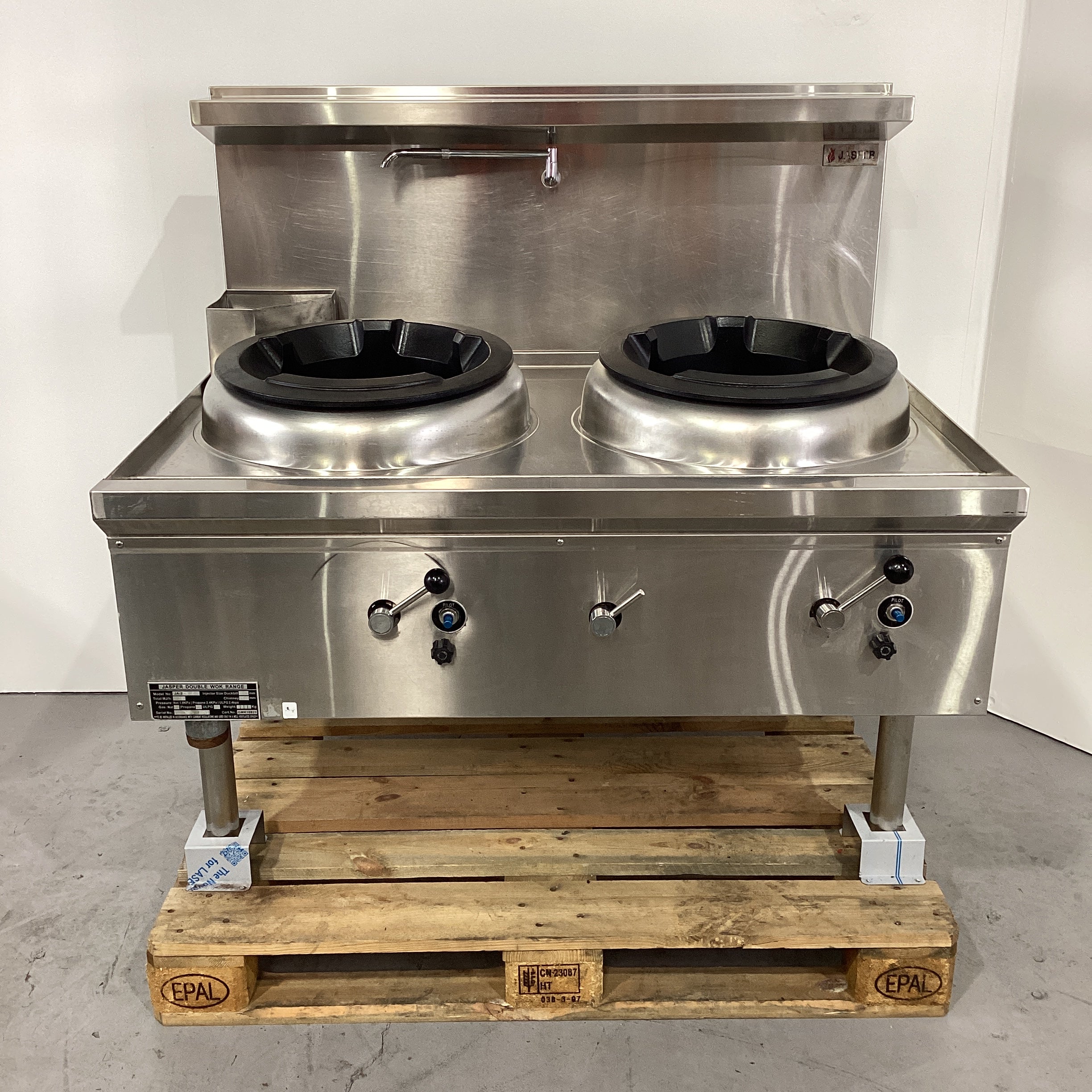 Jasper JA-2CB-N Wok Burner 2 Hole - 852655
