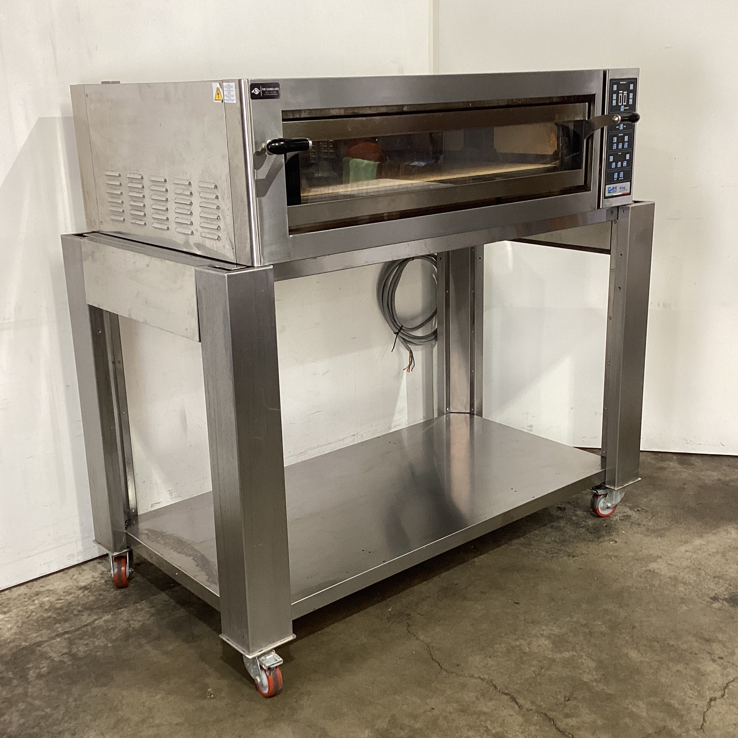GAM FORKING6GTR400TOP Pizza Oven + Stand - 856402