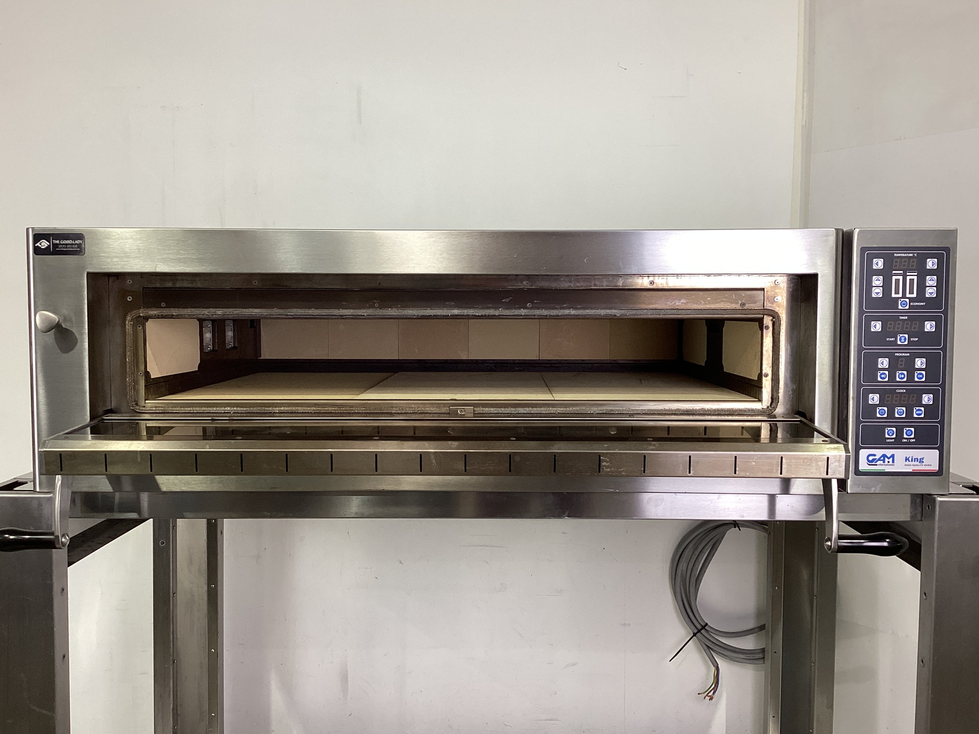 GAM FORKING6GTR400TOP Pizza Oven + Stand - 856402