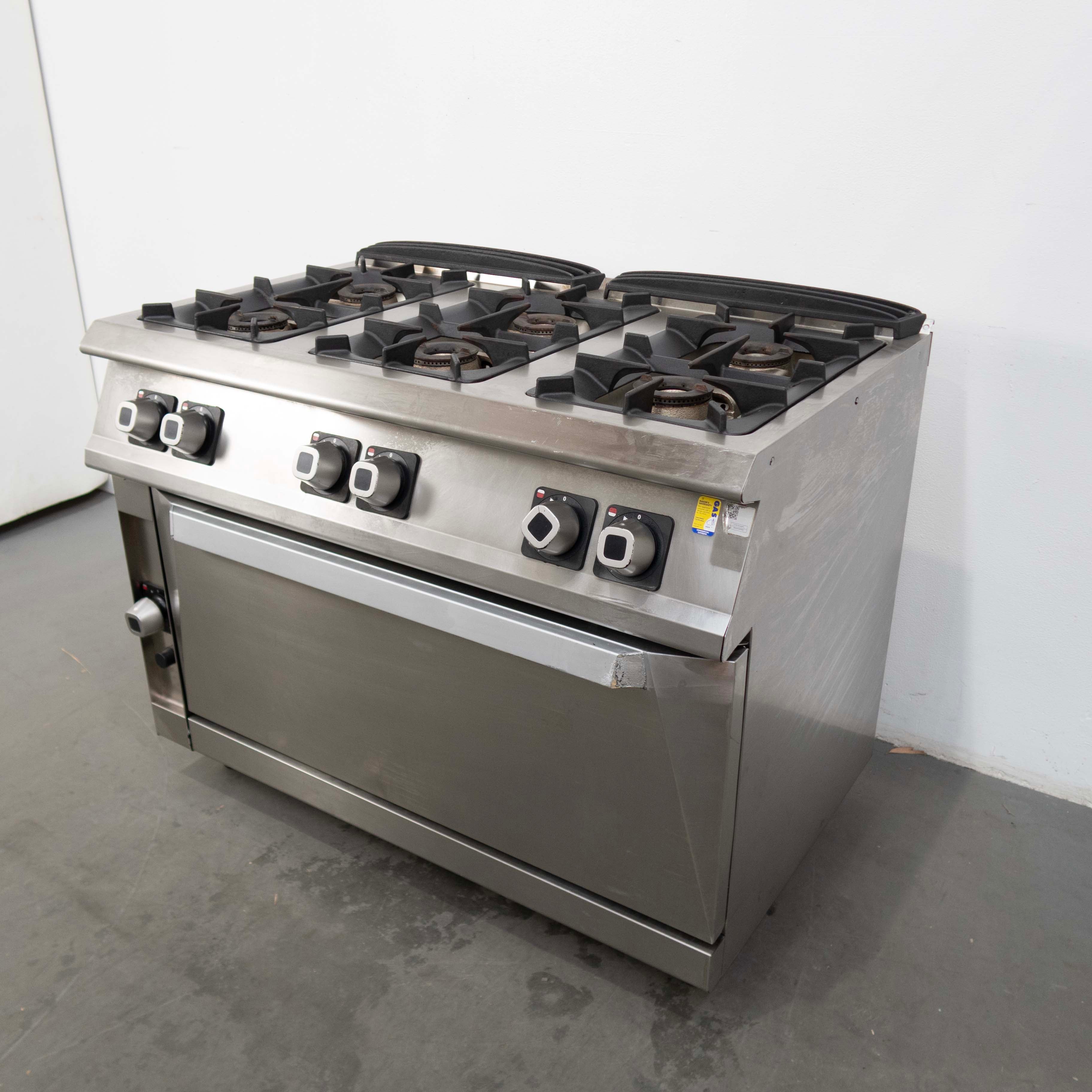 Olis D76/10 CGGFL 6 Burner Gas Range - 859158