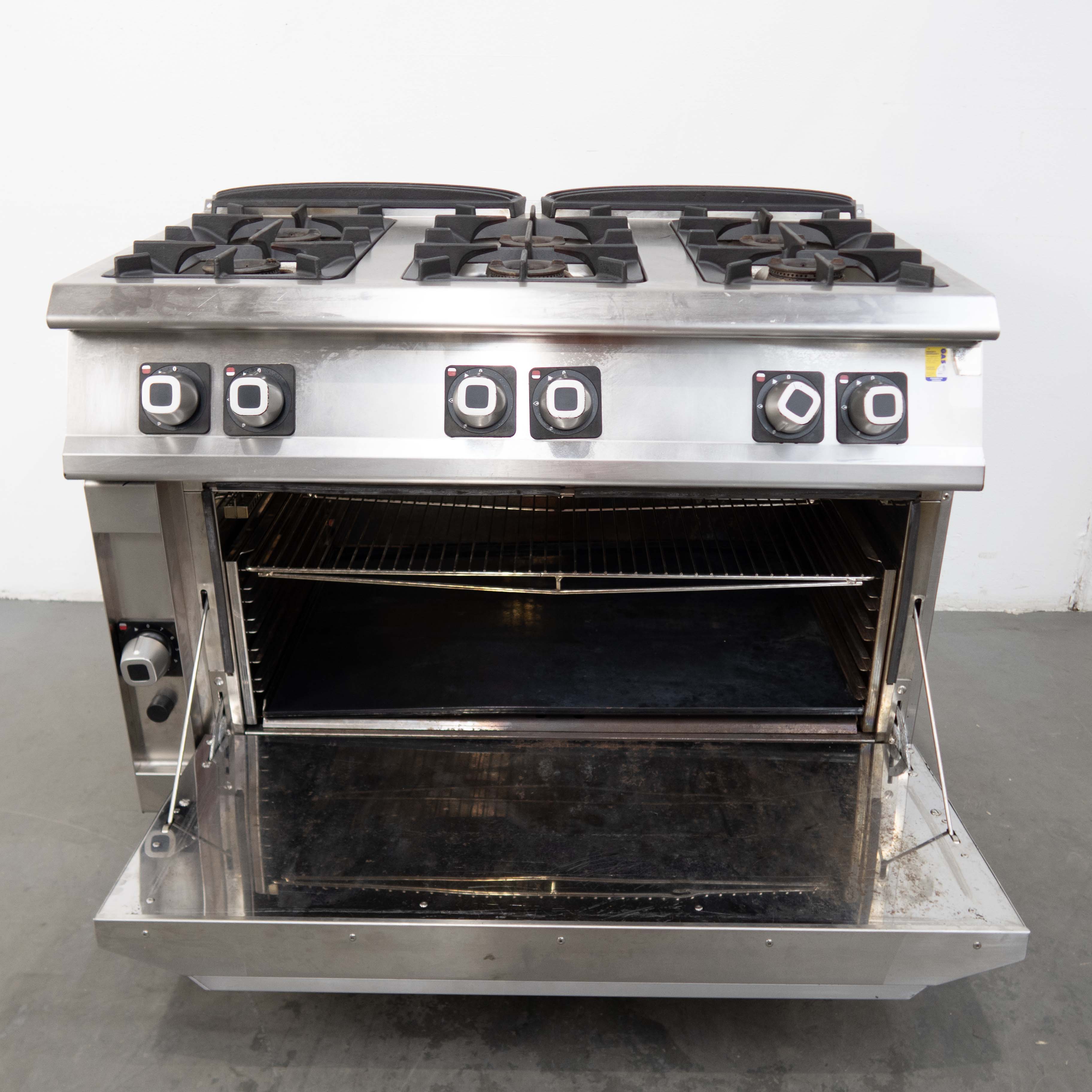 Olis D76/10 CGGFL 6 Burner Gas Range - 859158