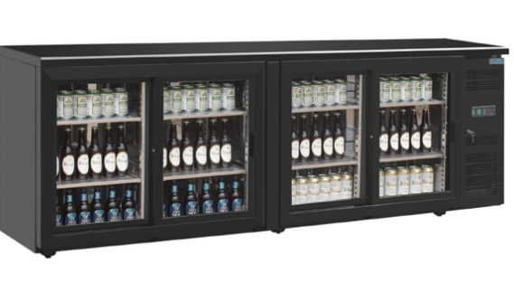 Polar CS103-A 4 Door Back Bar Fridge - 859924