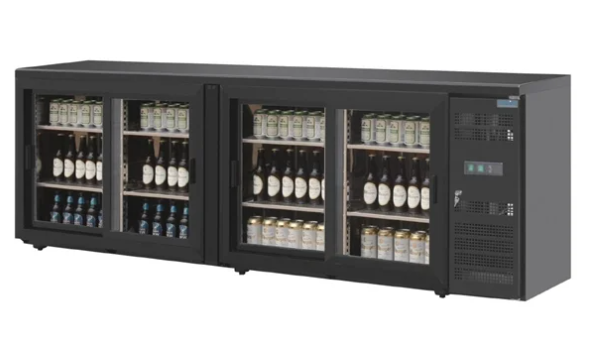 Polar CS103-A 4 Door Back Bar Fridge - 859924