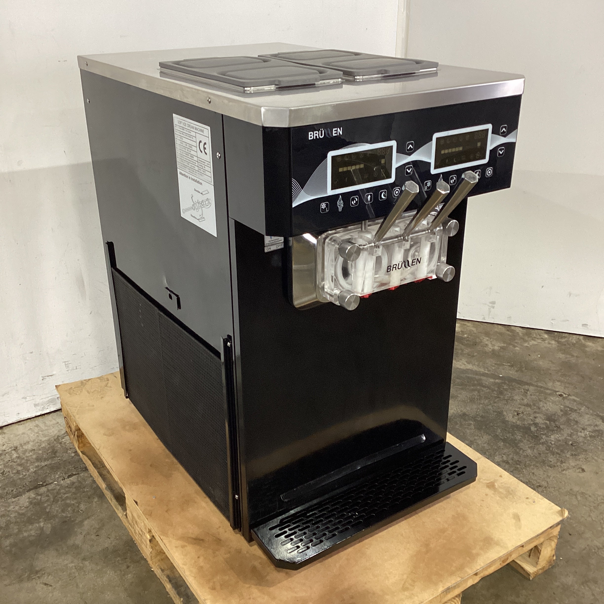 Brullen i26 Pro Twin Ice Cream Machine - 860628