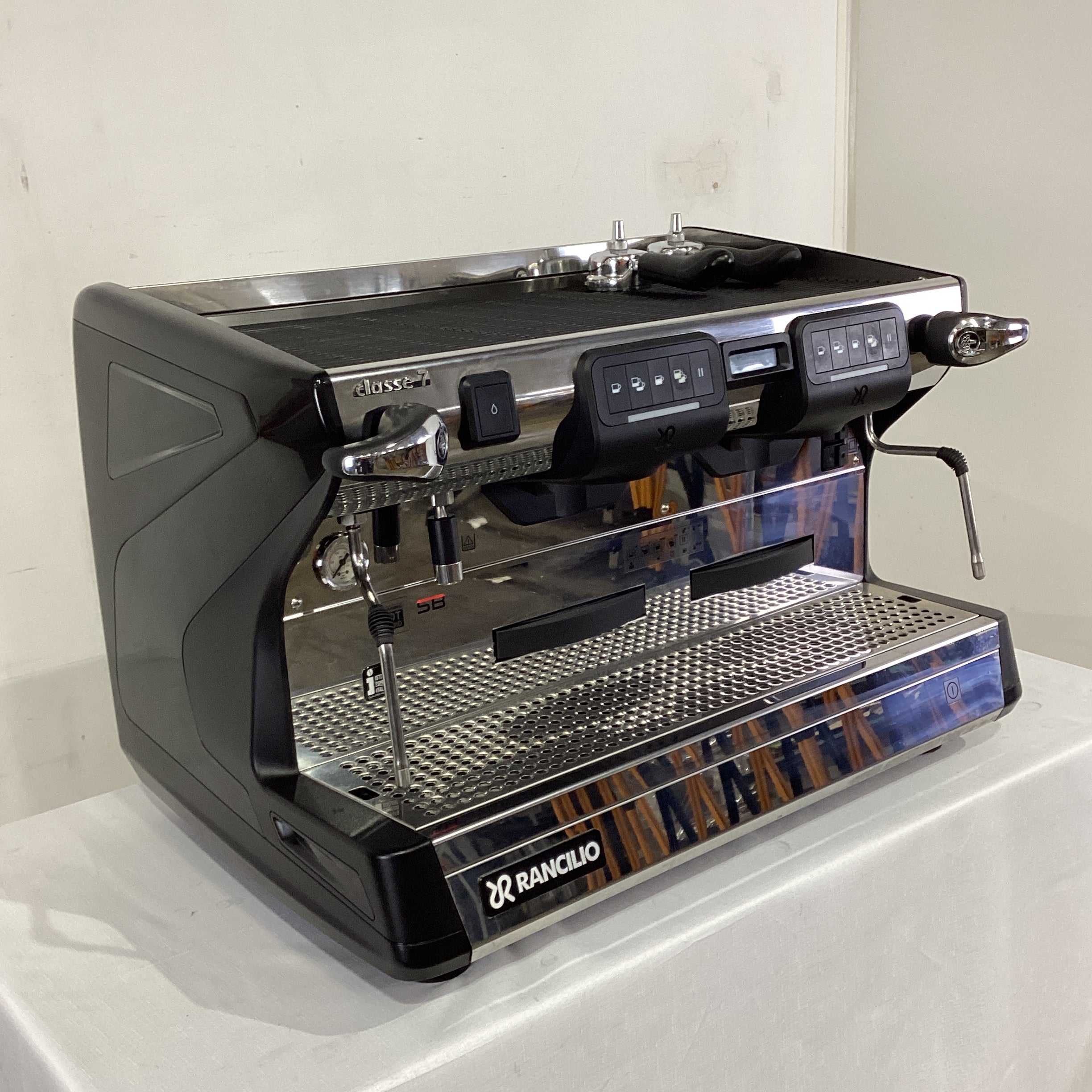 Rancilio Classe 7 USB 2 2 Group Pod Filter Coffee Machine - 861233