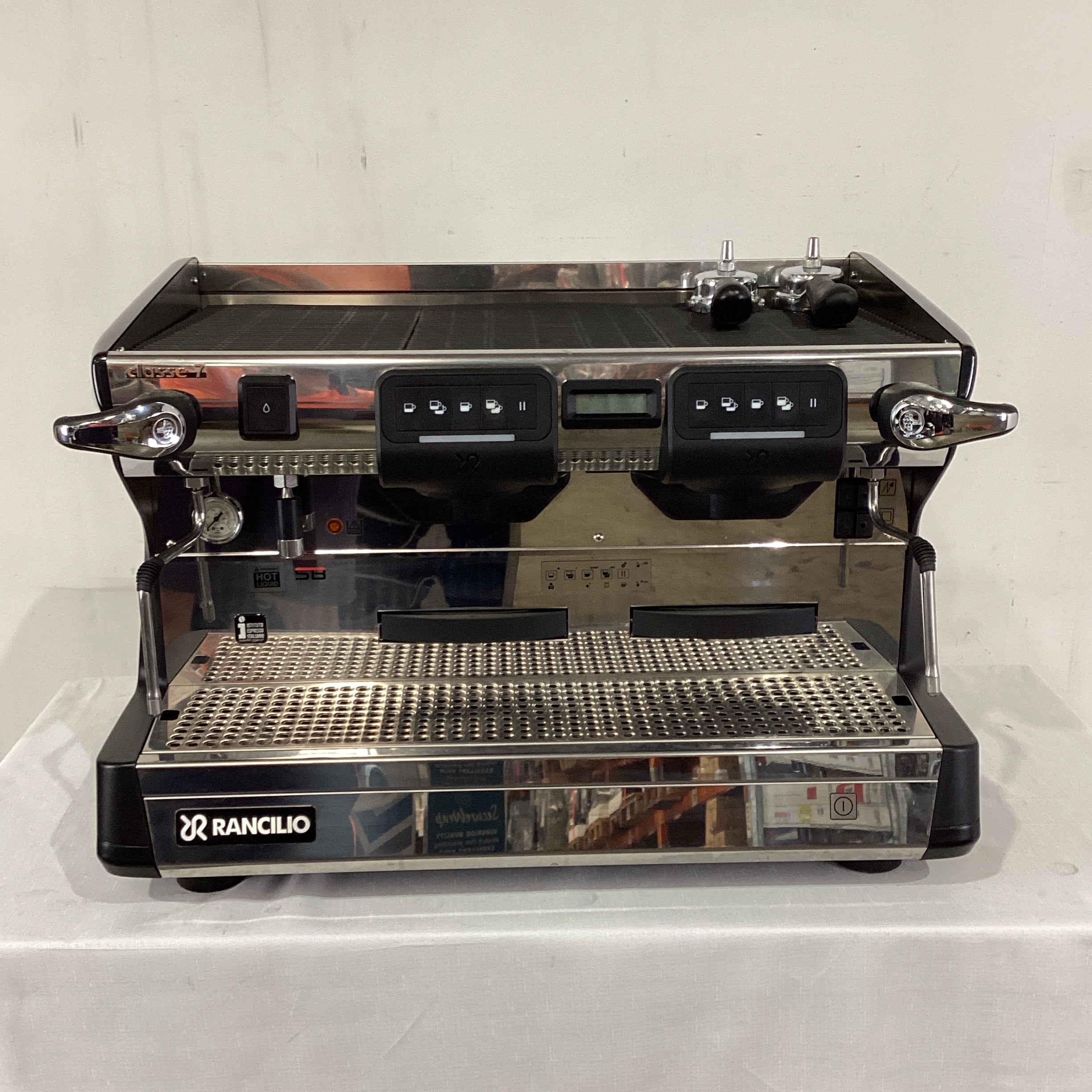 Rancilio Classe 7 USB 2 2 Group Pod Filter Coffee Machine - 861233