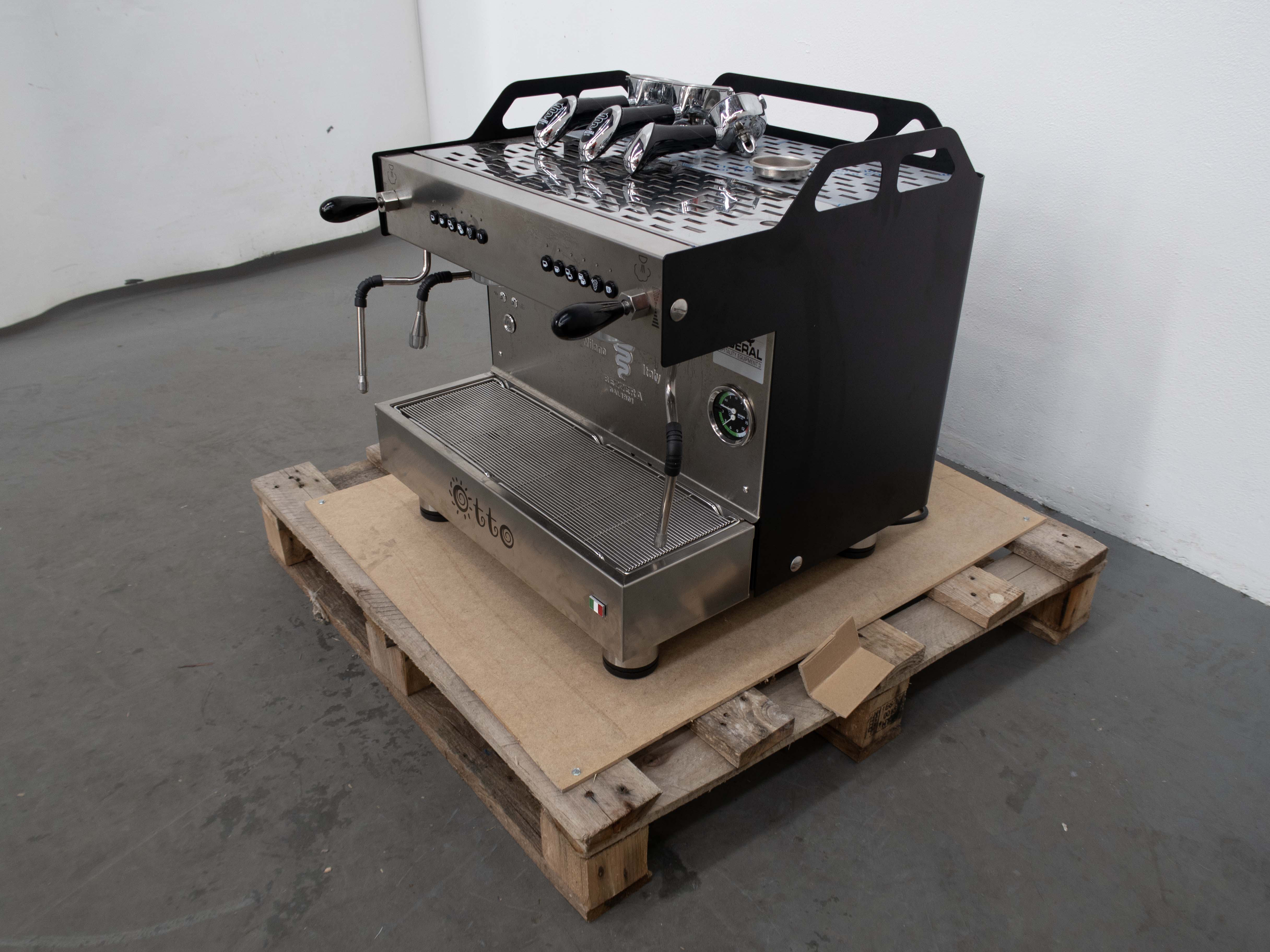 Bezzera Otto Compact De Electronic 2 Group Volumetric Coffee Machine - 861829