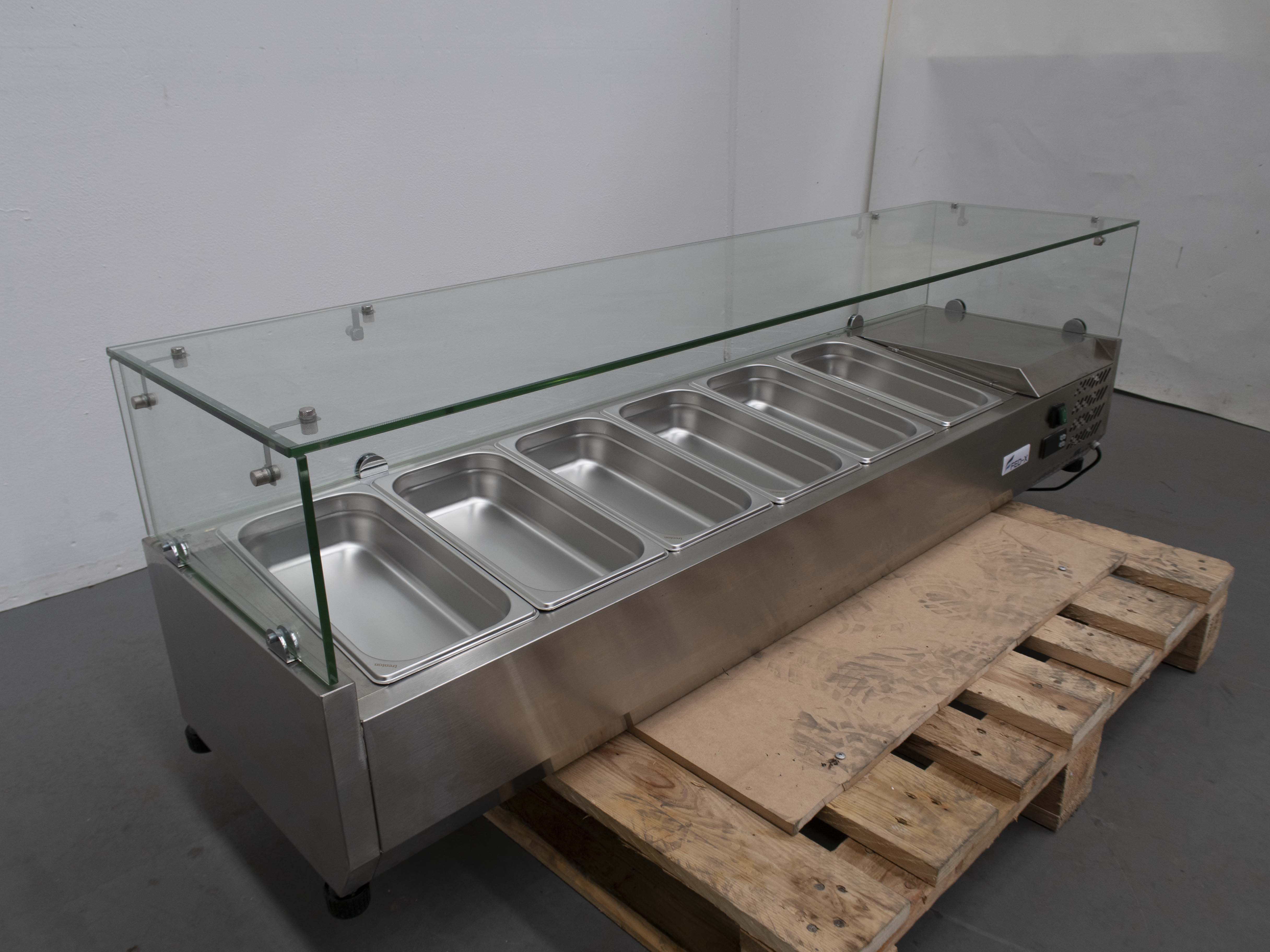 FED-X XVRX1500/380S Sandwich Prep Fridge - 861861