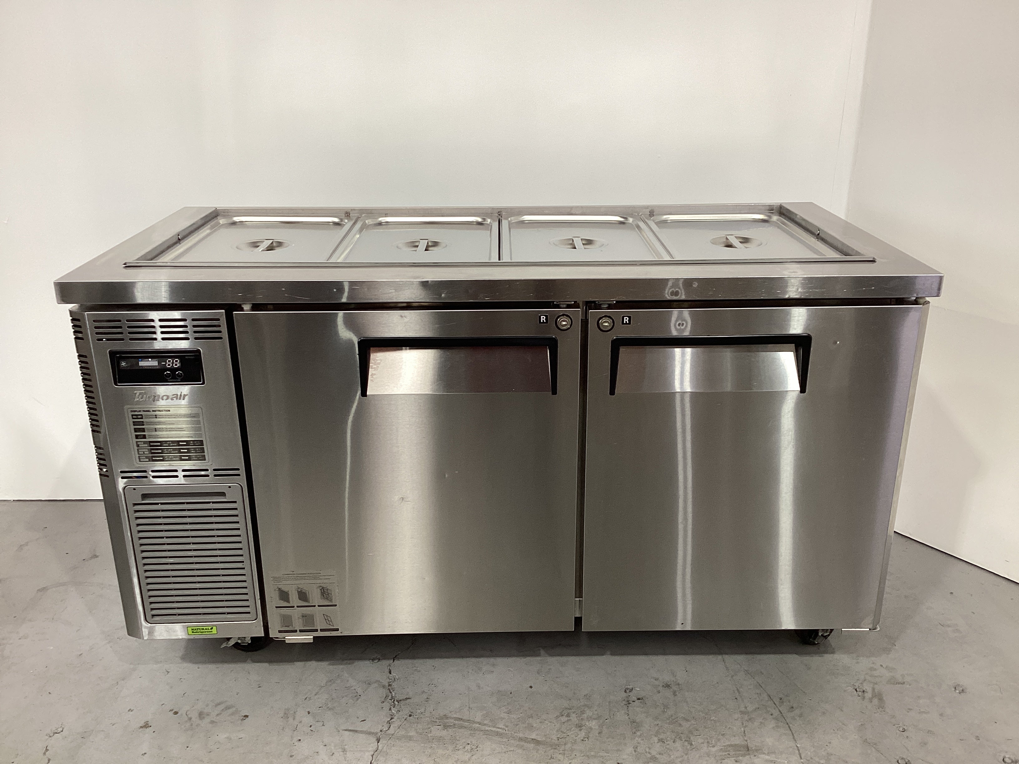 Turbo Air KSR15-2-N Sandwich Prep Fridge - 862116