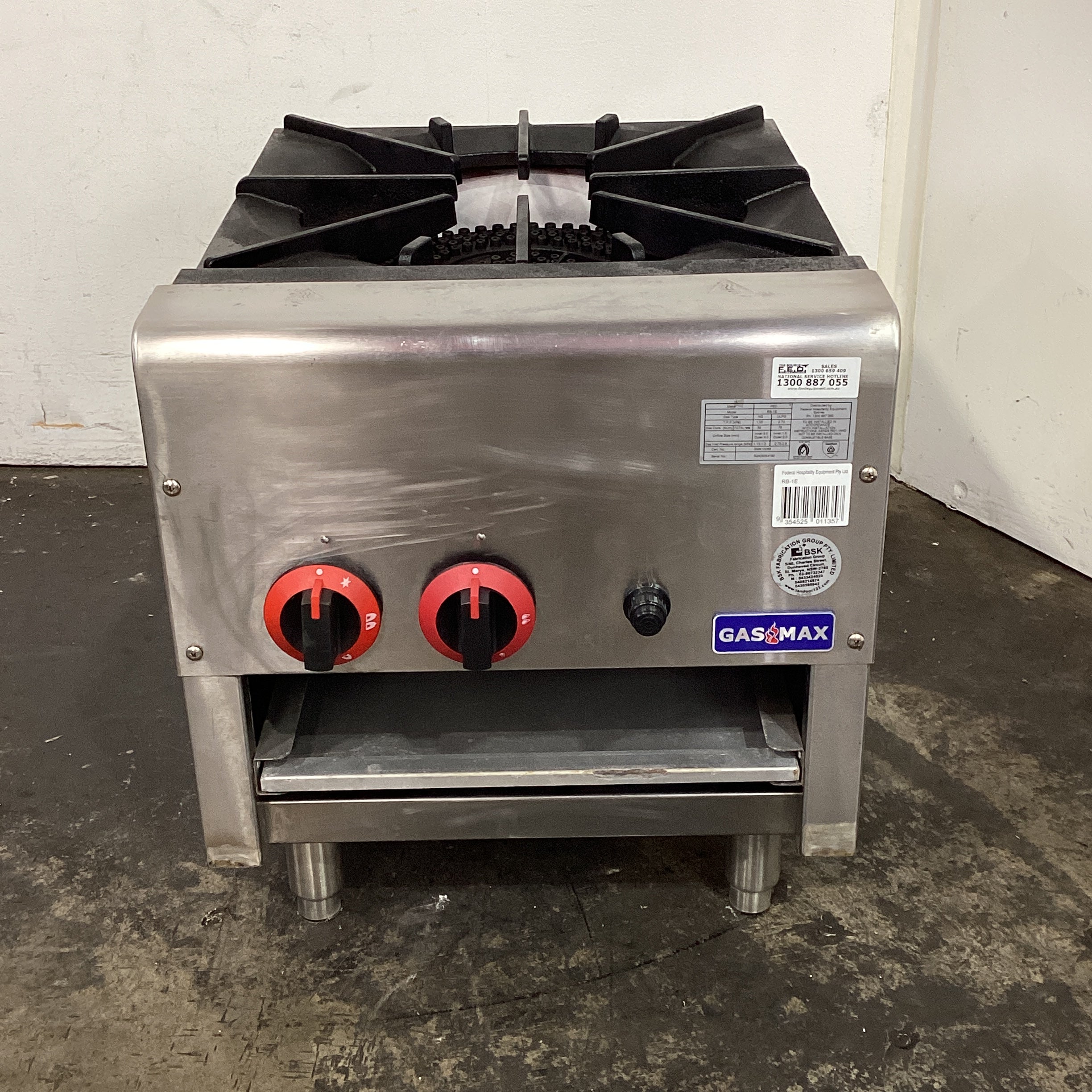 FED Gasmax RB-1E Cooktop - 862589