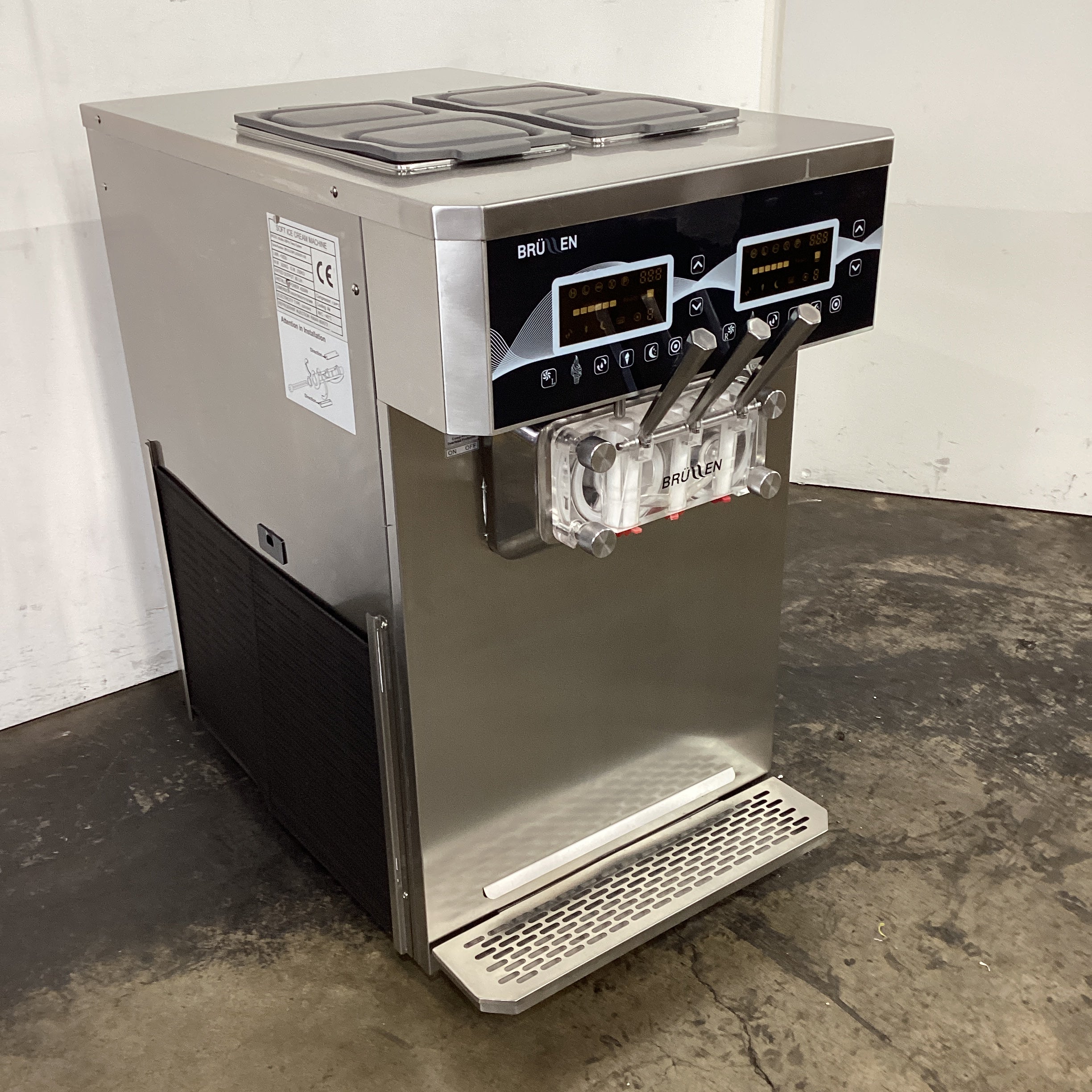 Brullen i26 Pro Twin Ice Cream Machine - 863959